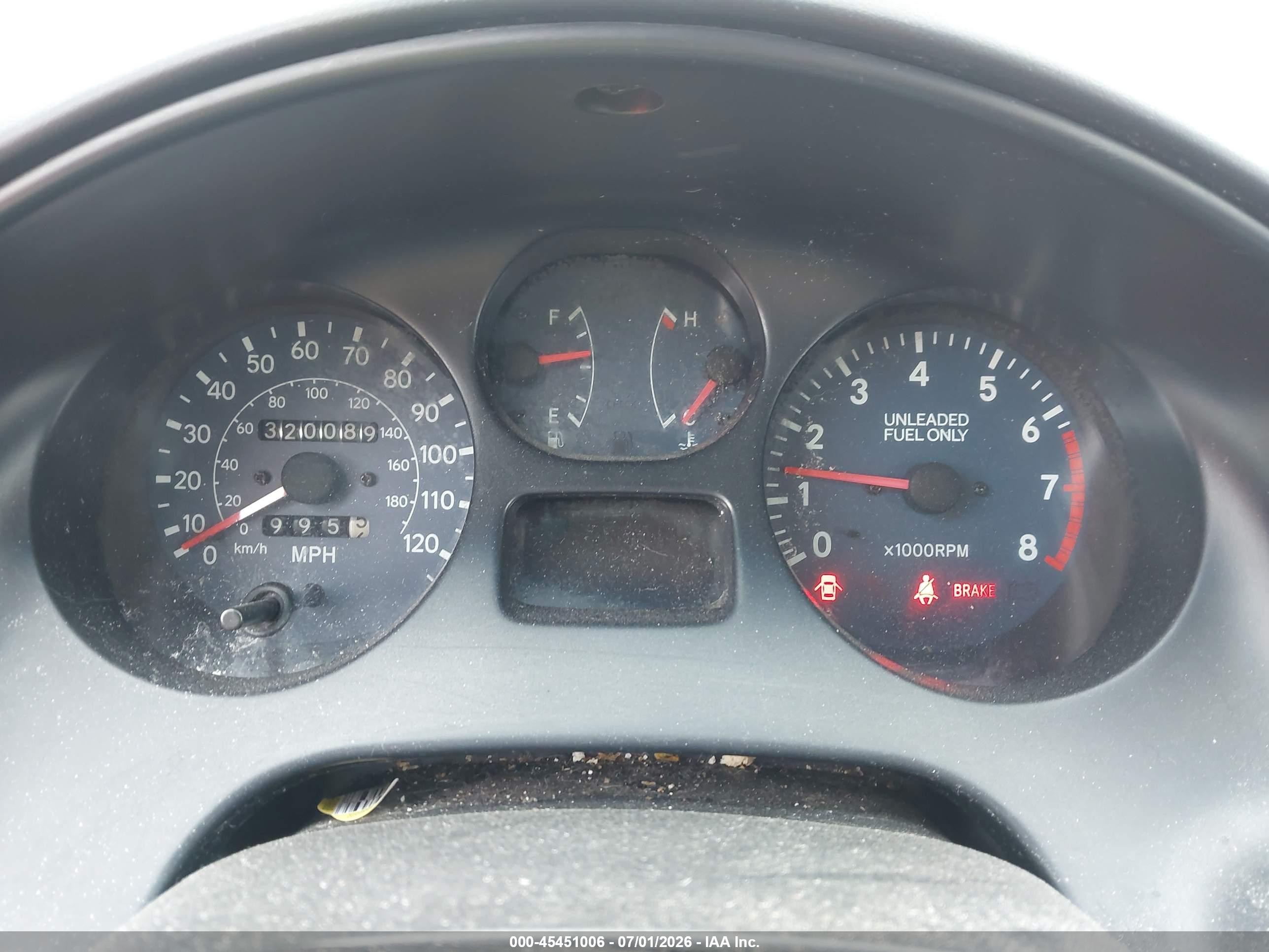 1997 Toyota Rav4   Silver vin: JT3HP10V0V7068771