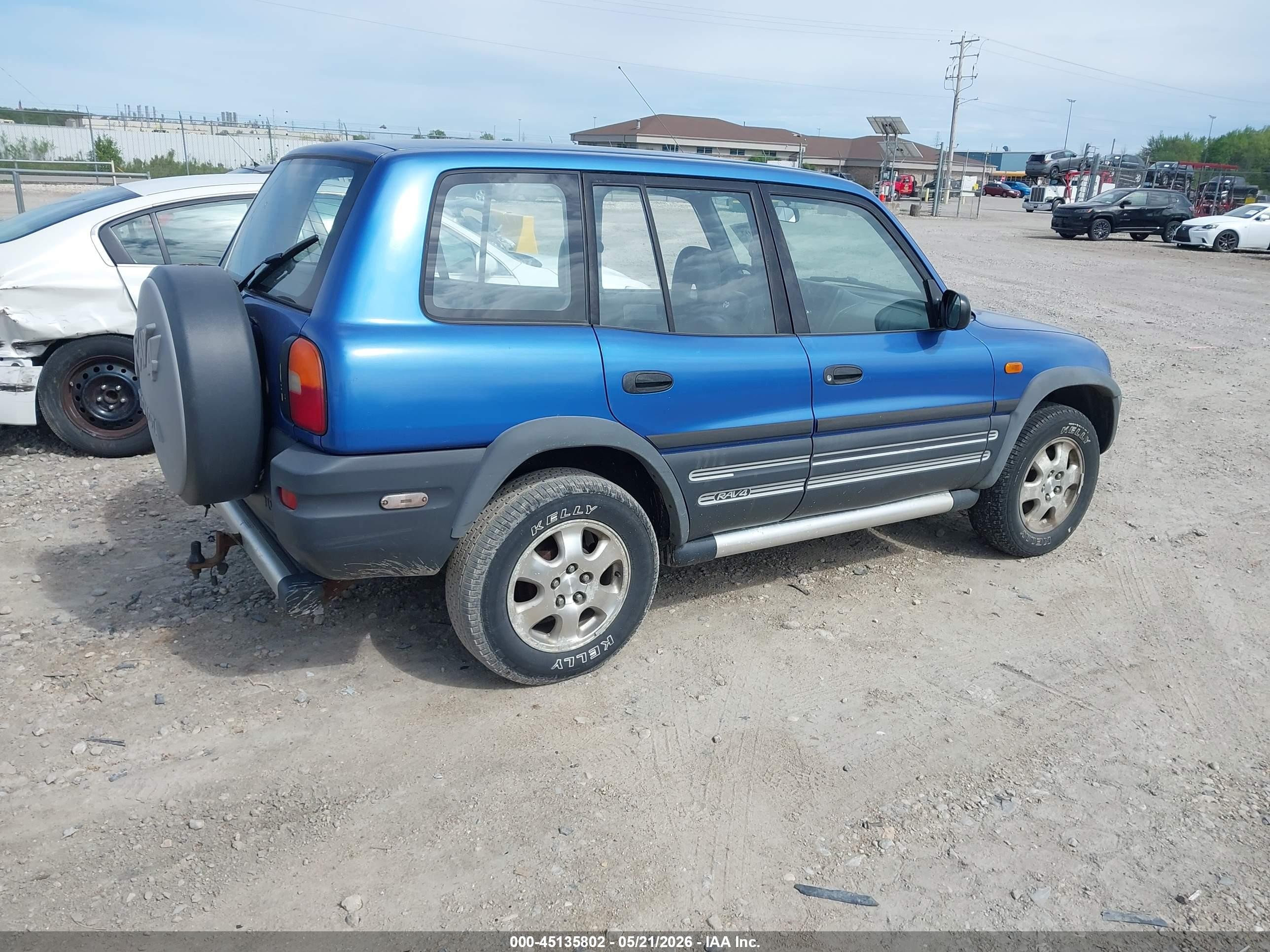 1997 Toyota Rav4   Blue vin: JT3HP10V0V7068947