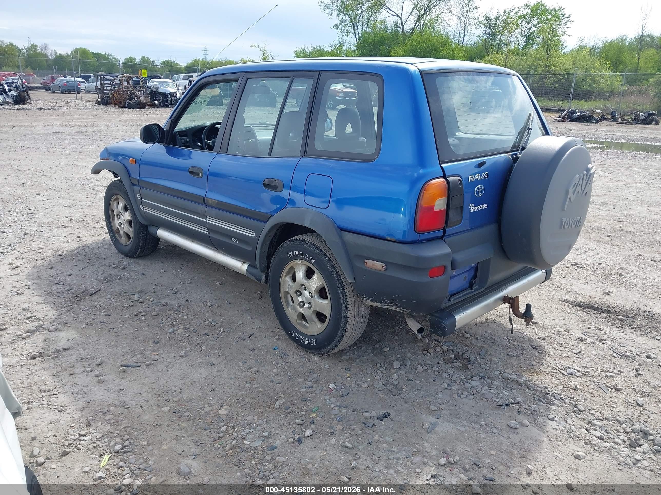 1997 Toyota Rav4   Blue vin: JT3HP10V0V7068947