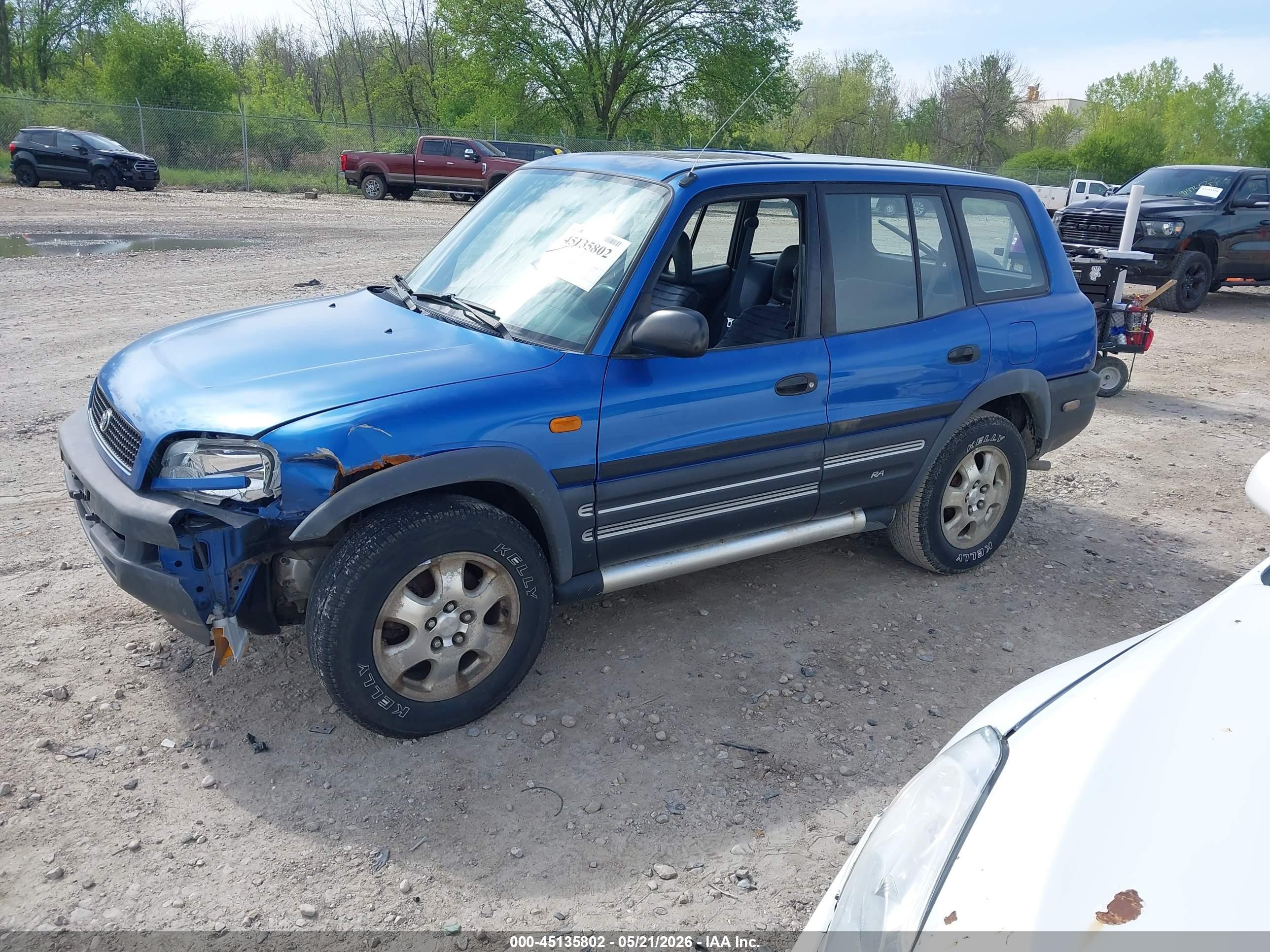 1997 Toyota Rav4   Blue vin: JT3HP10V0V7068947
