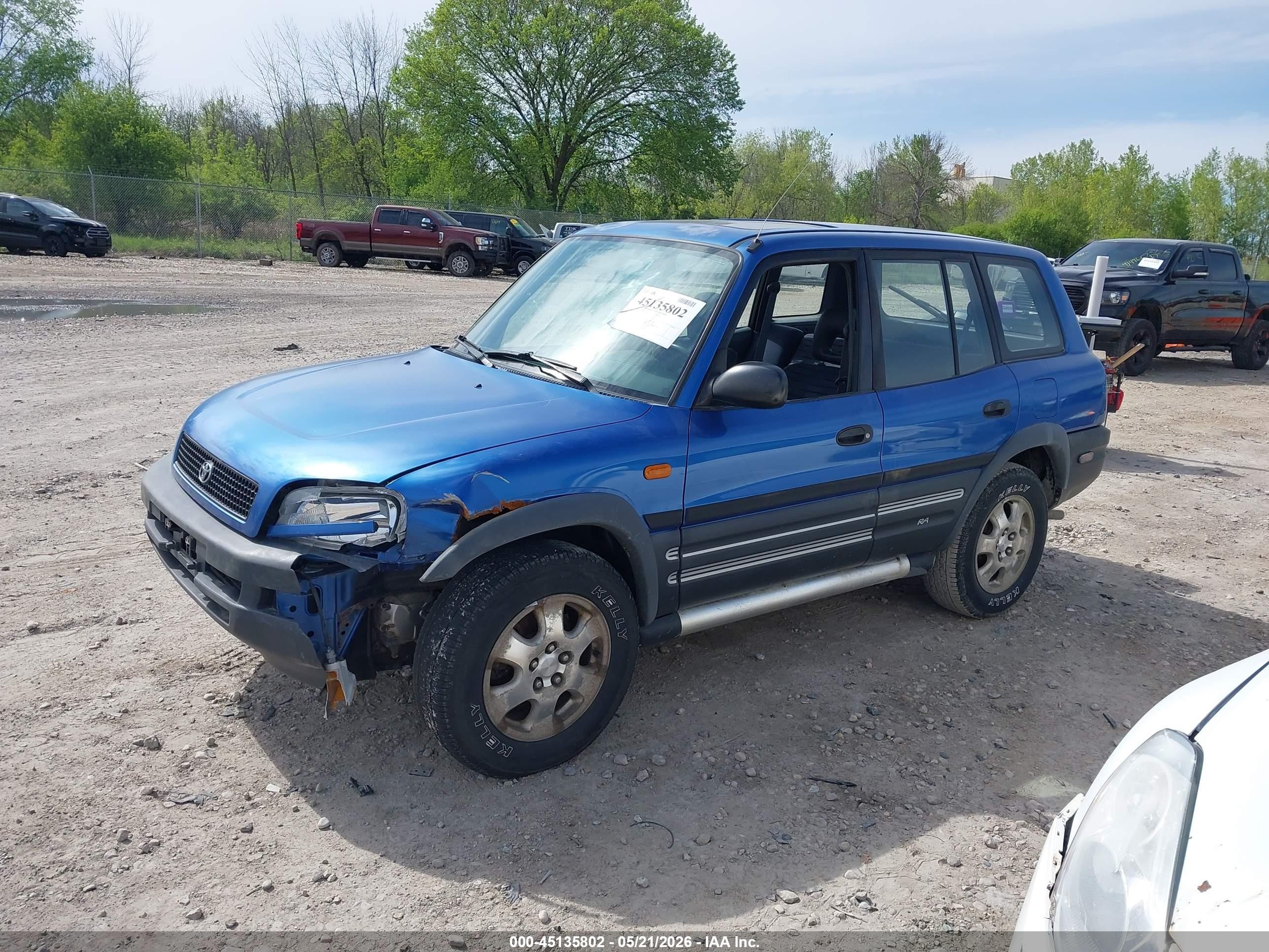 1997 Toyota Rav4   Blue vin: JT3HP10V0V7068947