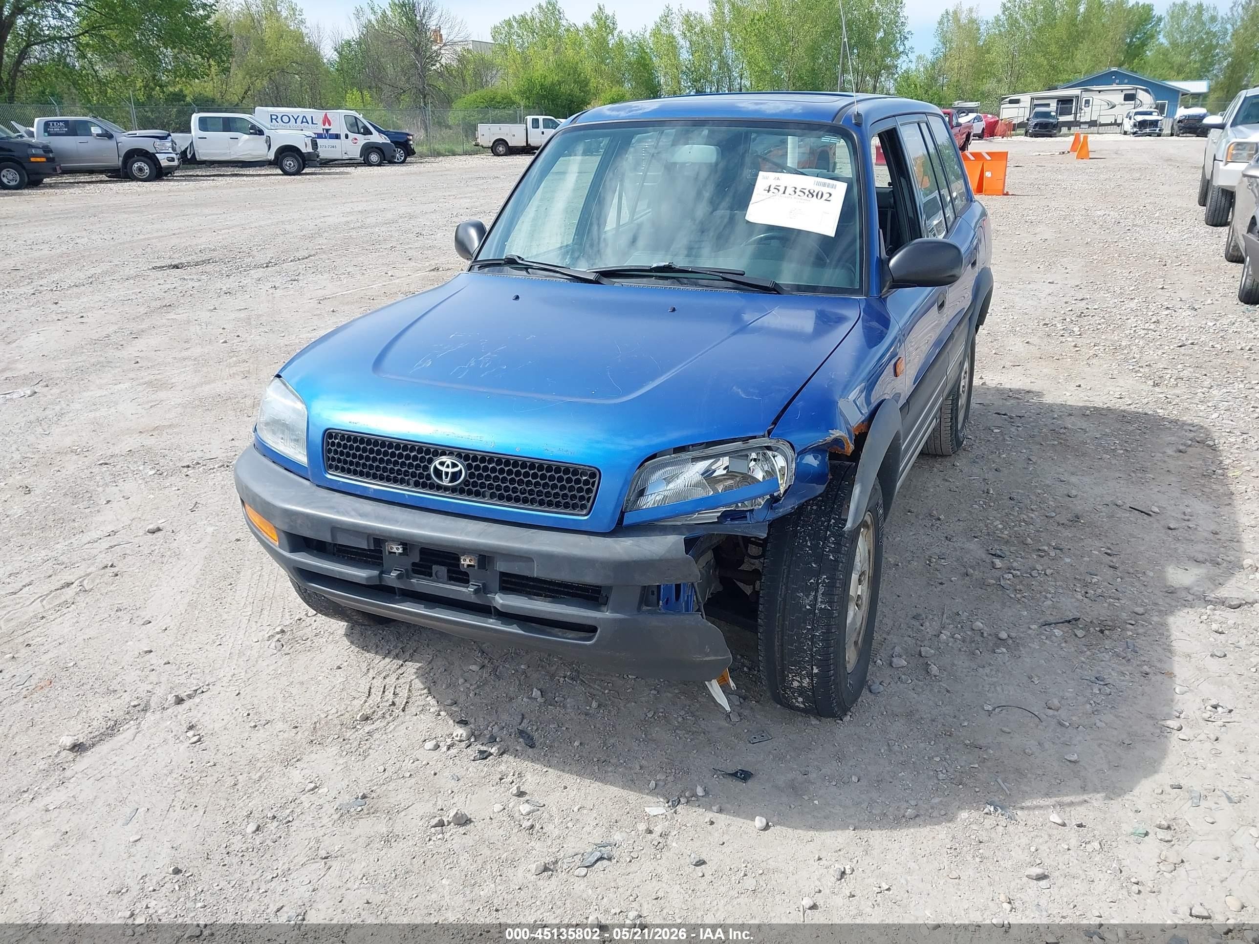 1997 Toyota Rav4   Blue vin: JT3HP10V0V7068947