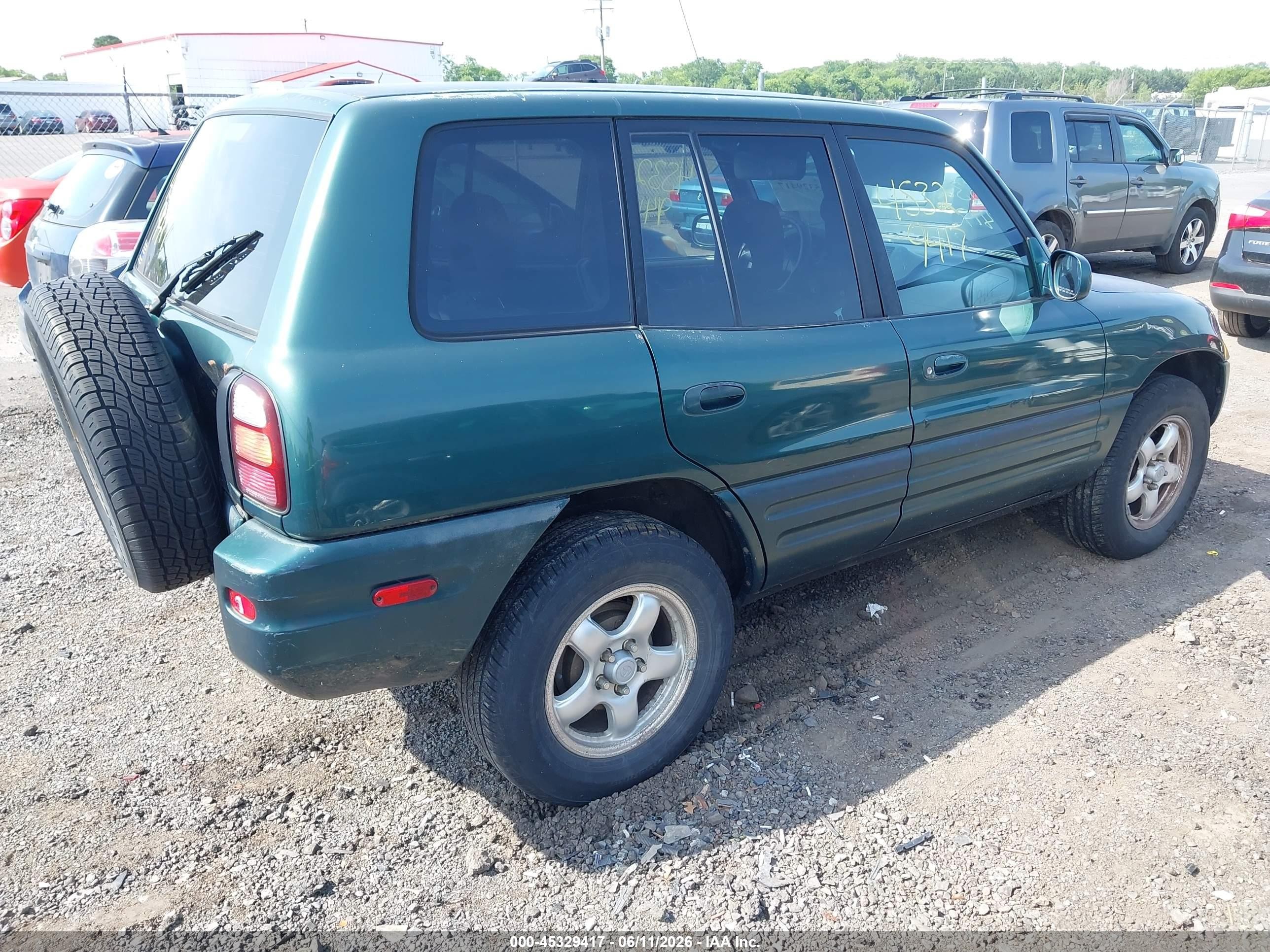 2000 Toyota Rav4   Green vin: JT3HP10V0Y7161973