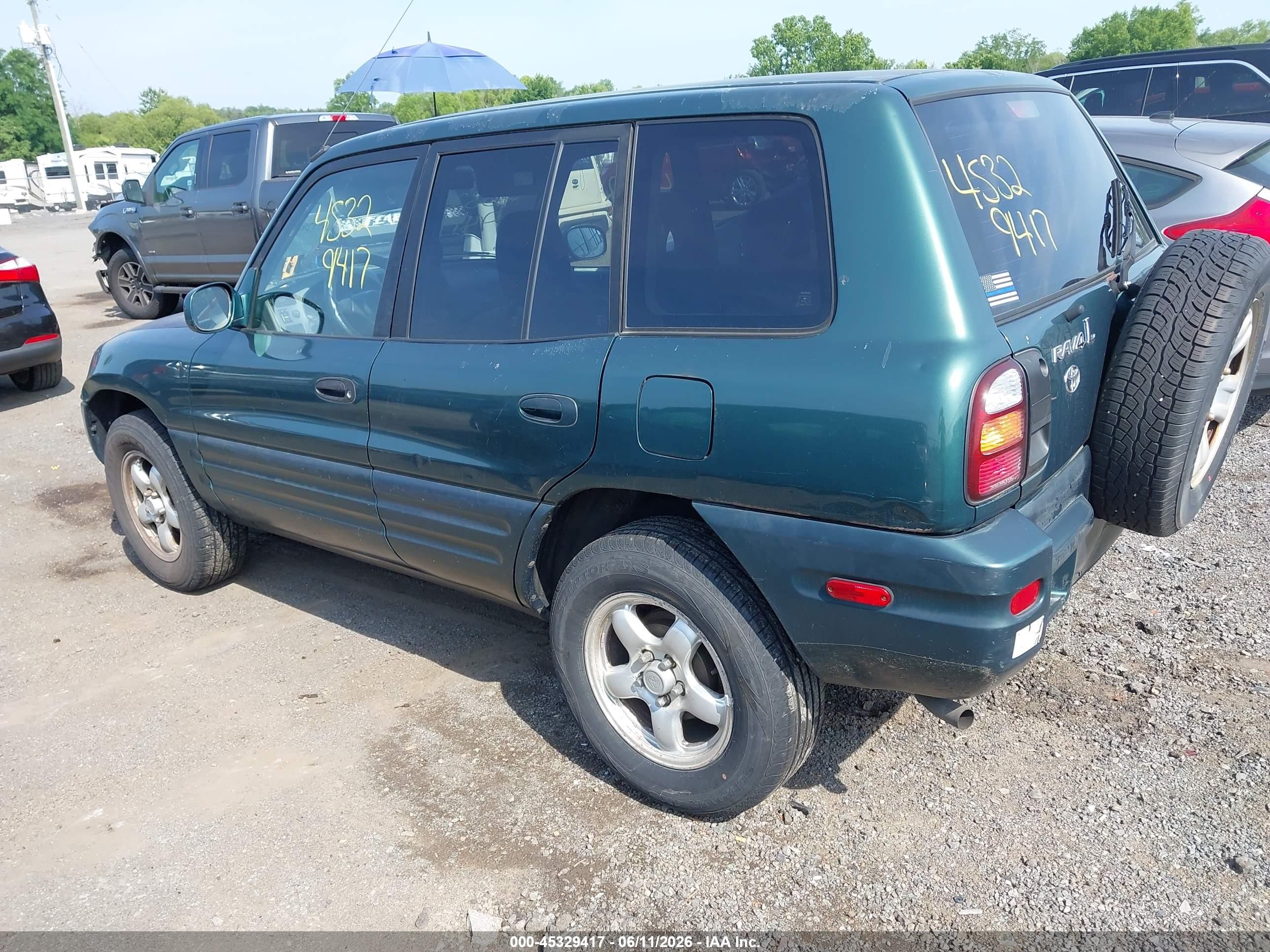 2000 Toyota Rav4   Green vin: JT3HP10V0Y7161973
