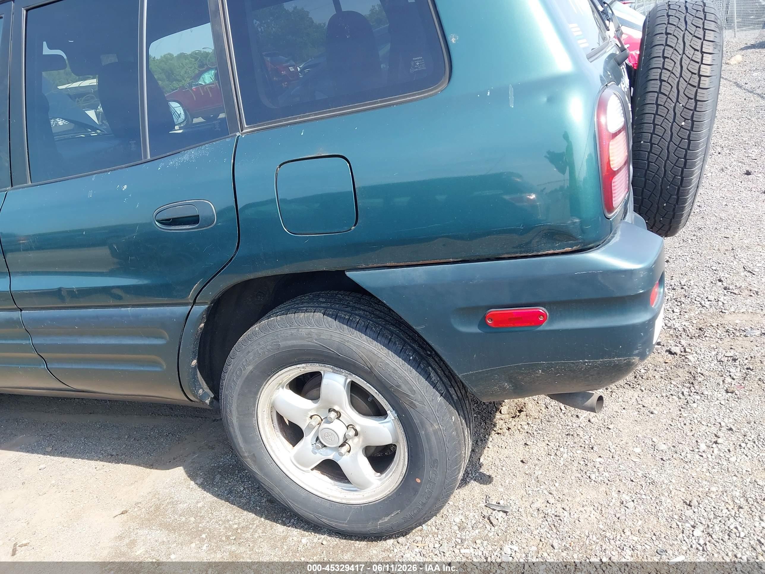 2000 Toyota Rav4   Green vin: JT3HP10V0Y7161973
