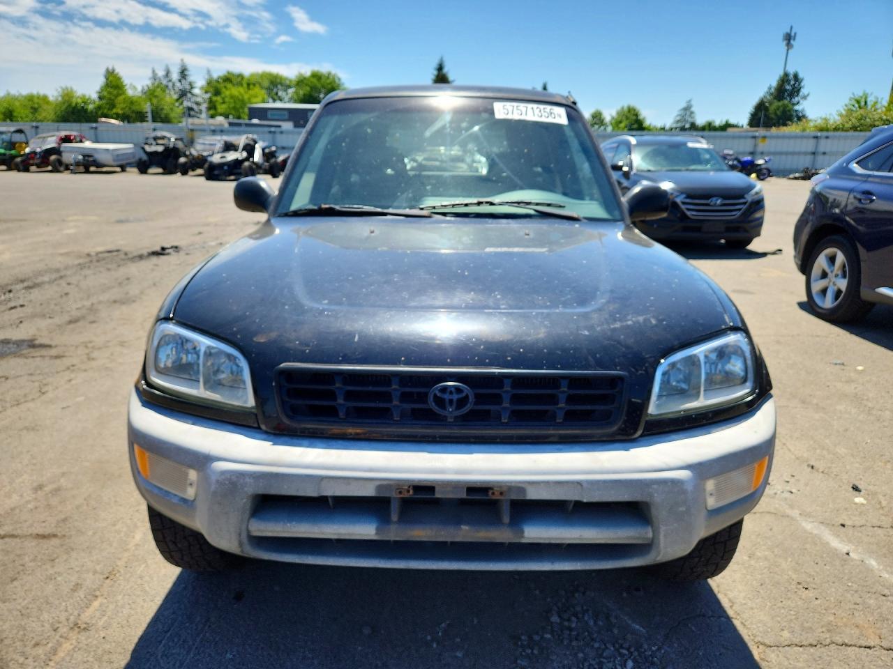 1998 Toyota Rav4 Base Black vin: JT3HP10V1W7075679