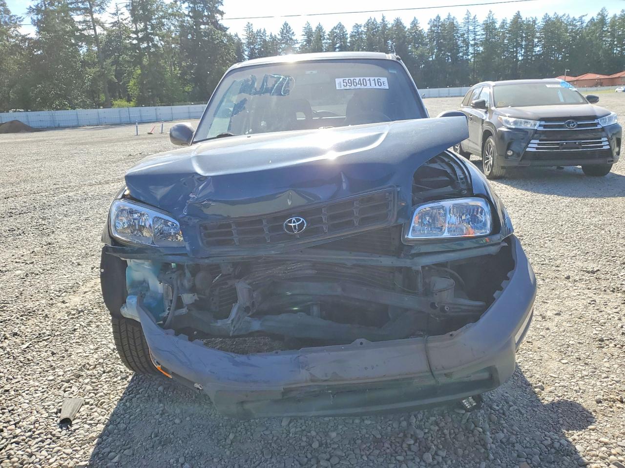 1999 Toyota Rav4 Синий vin: JT3HP10V1X0219337