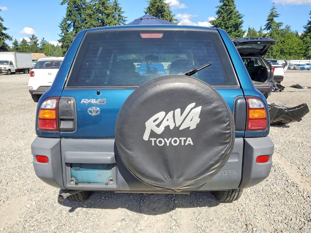 1999 Toyota Rav4 Синий vin: JT3HP10V1X0219337
