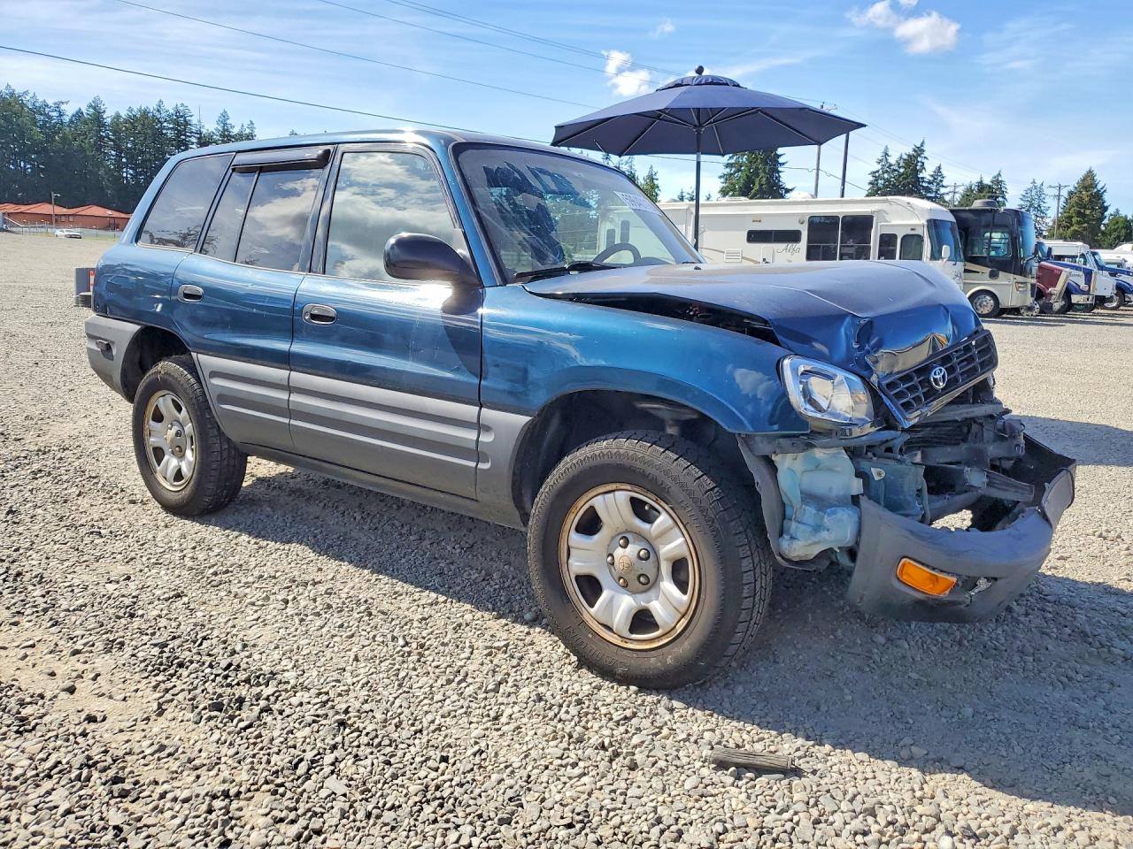1999 Toyota Rav4 Синий vin: JT3HP10V1X0219337