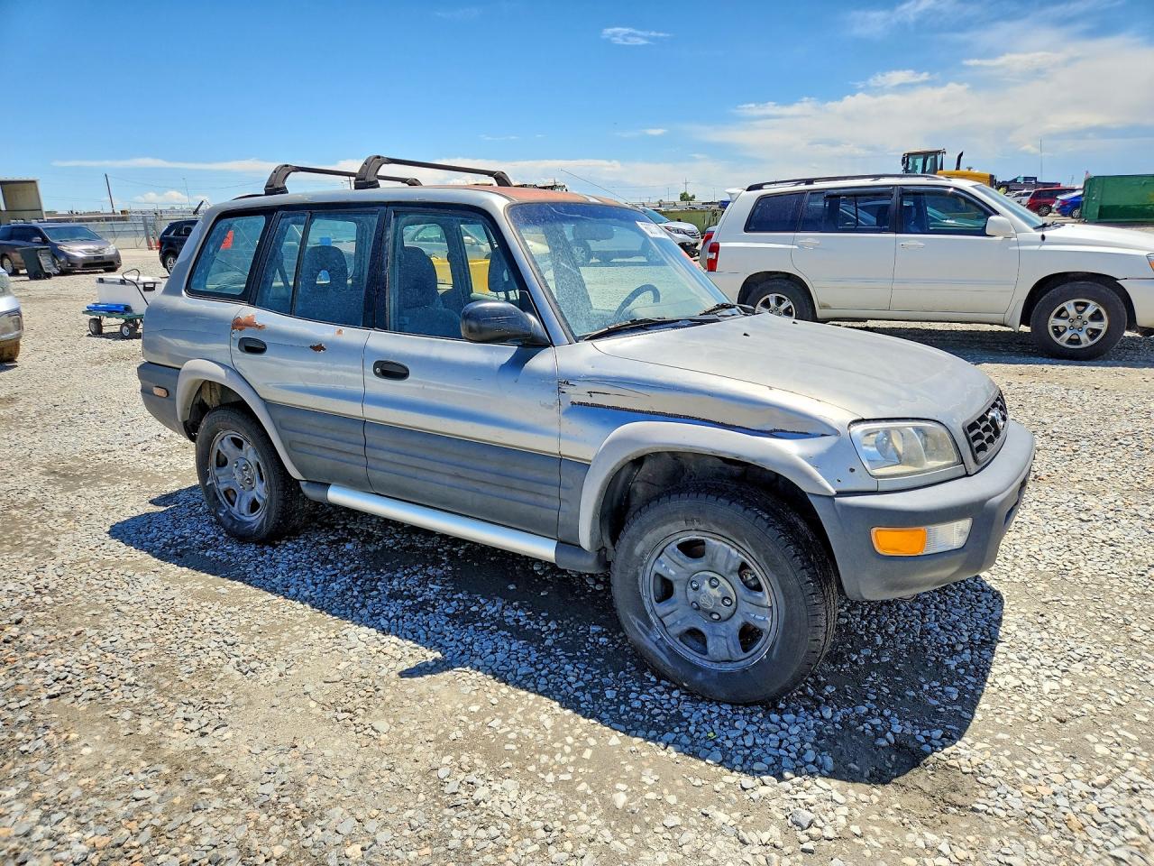 1999 Toyota Rav4 Ev Base Silver vin: JT3HP10V1X7128804