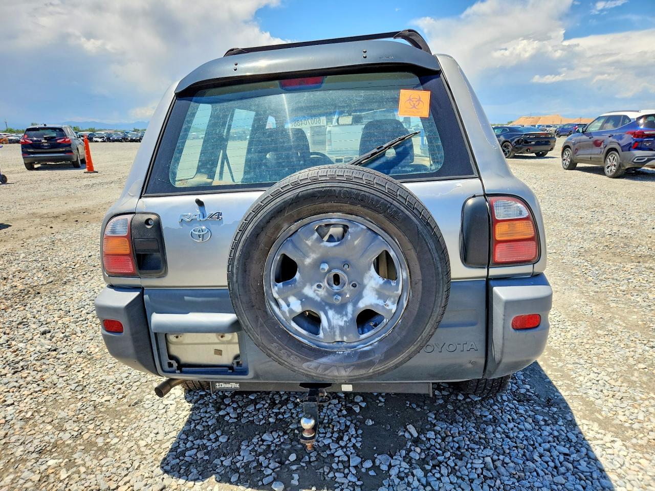 1999 Toyota Rav4 Ev Base Silver vin: JT3HP10V1X7128804