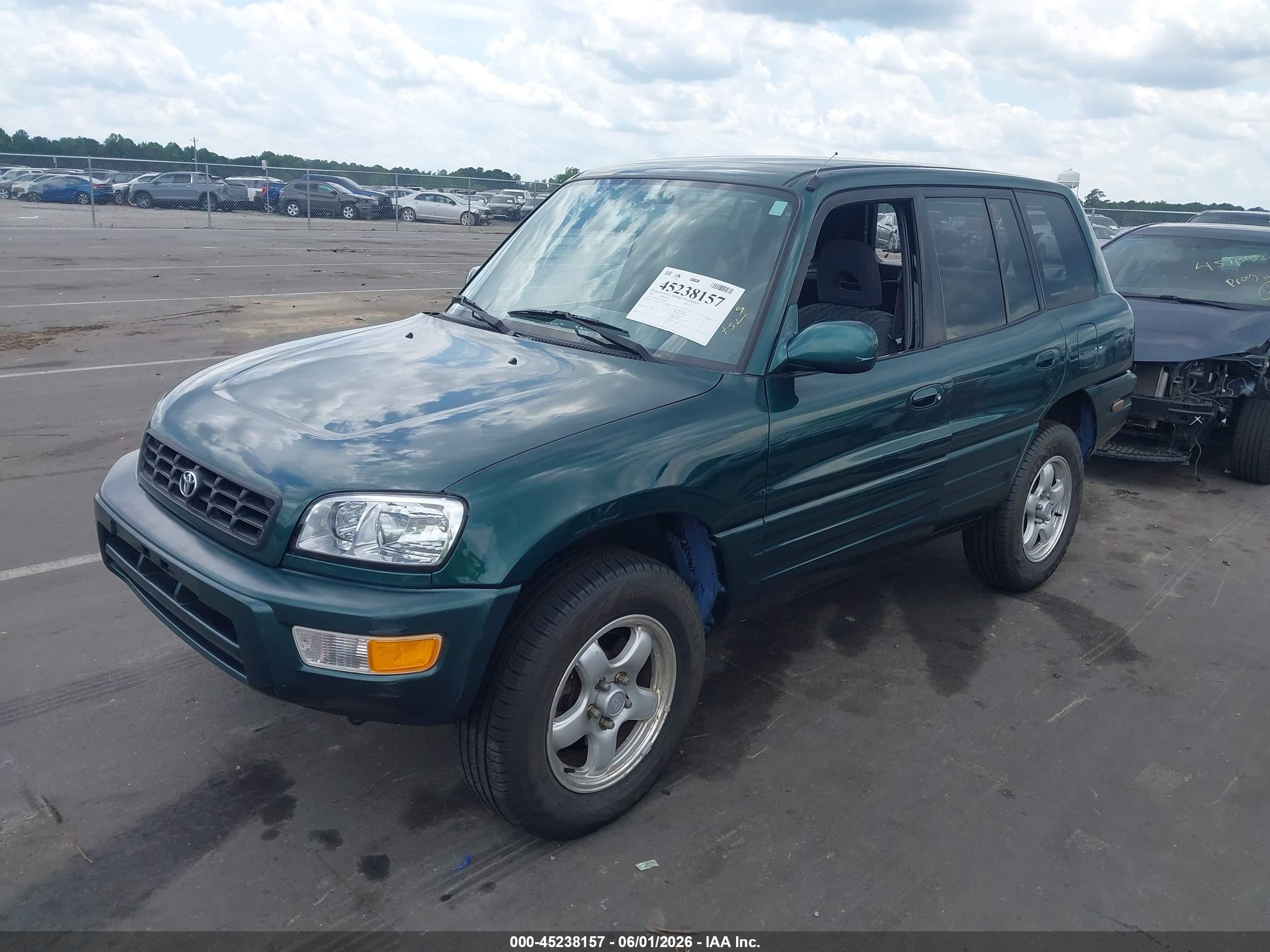 2000 Toyota Rav4   Green vin: JT3HP10V1Y7168690