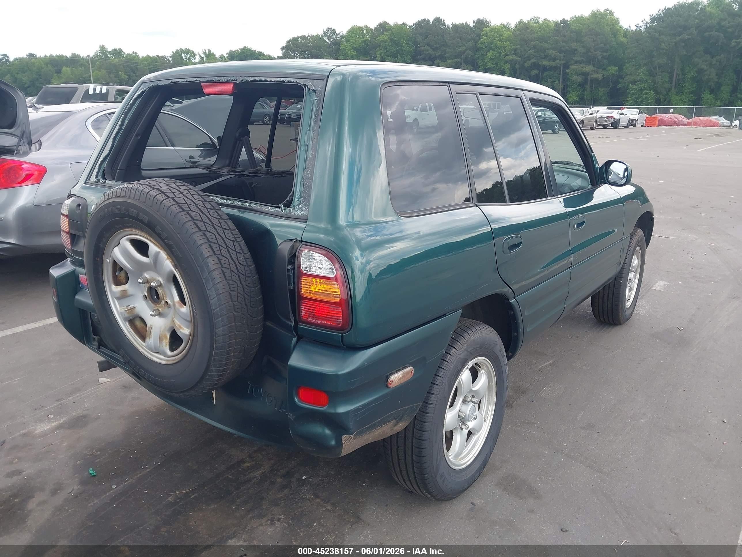 2000 Toyota Rav4   Green vin: JT3HP10V1Y7168690