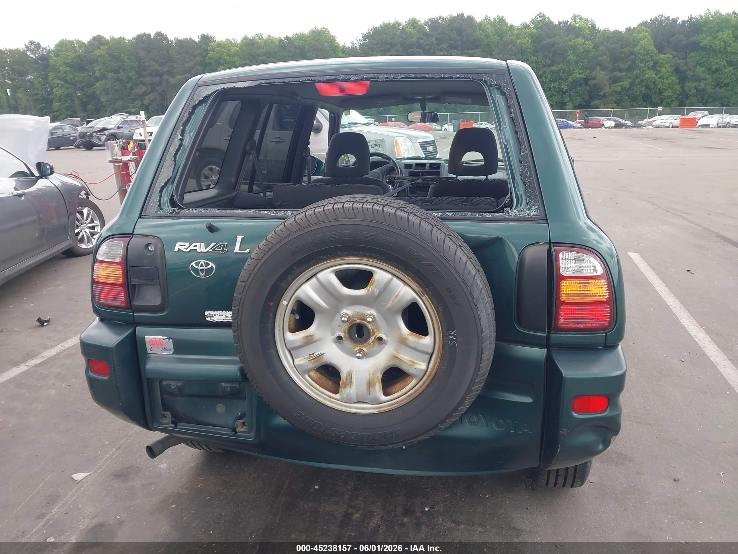 2000 Toyota Rav4   Green vin: JT3HP10V1Y7168690