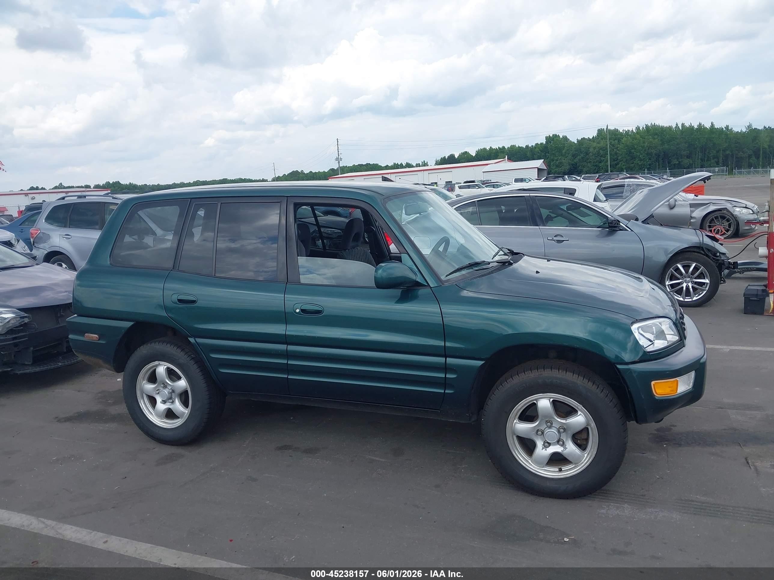 2000 Toyota Rav4   Green vin: JT3HP10V1Y7168690