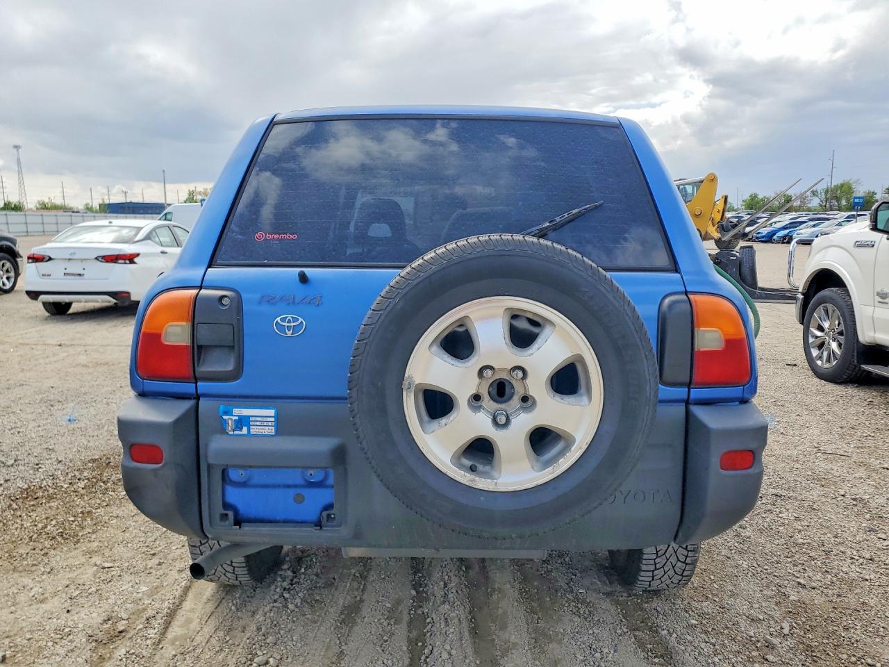 1997 Toyota Rav4 Base Синий vin: JT3HP10V2V7031642