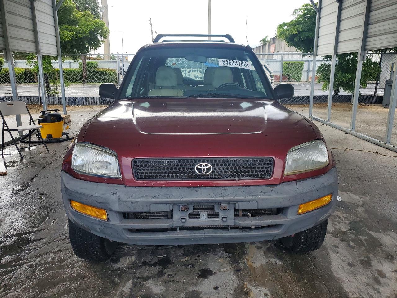 1997 Toyota Rav4 Base Maroon vin: JT3HP10V2V7032905