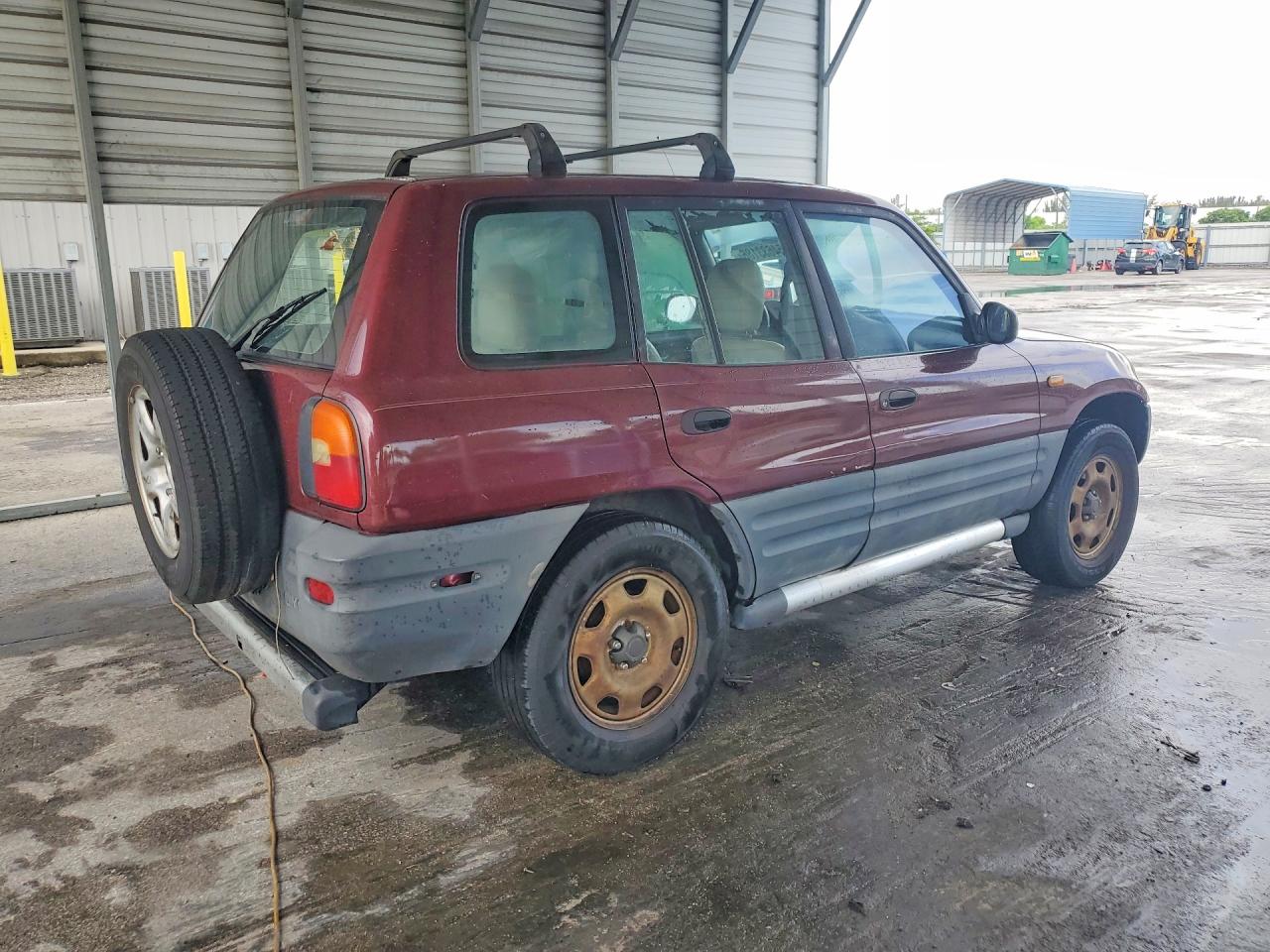 1997 Toyota Rav4 Base Maroon vin: JT3HP10V2V7032905