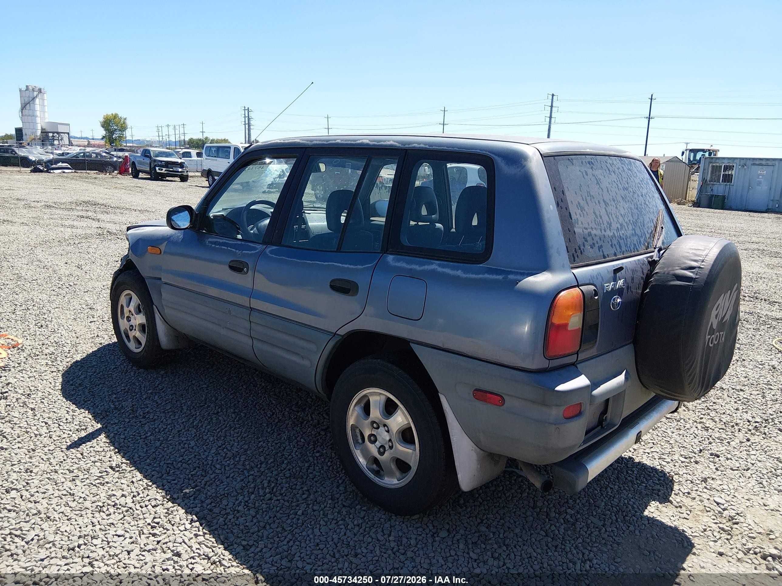 1997 Toyota Rav4   Blue vin: JT3HP10V2V7034590