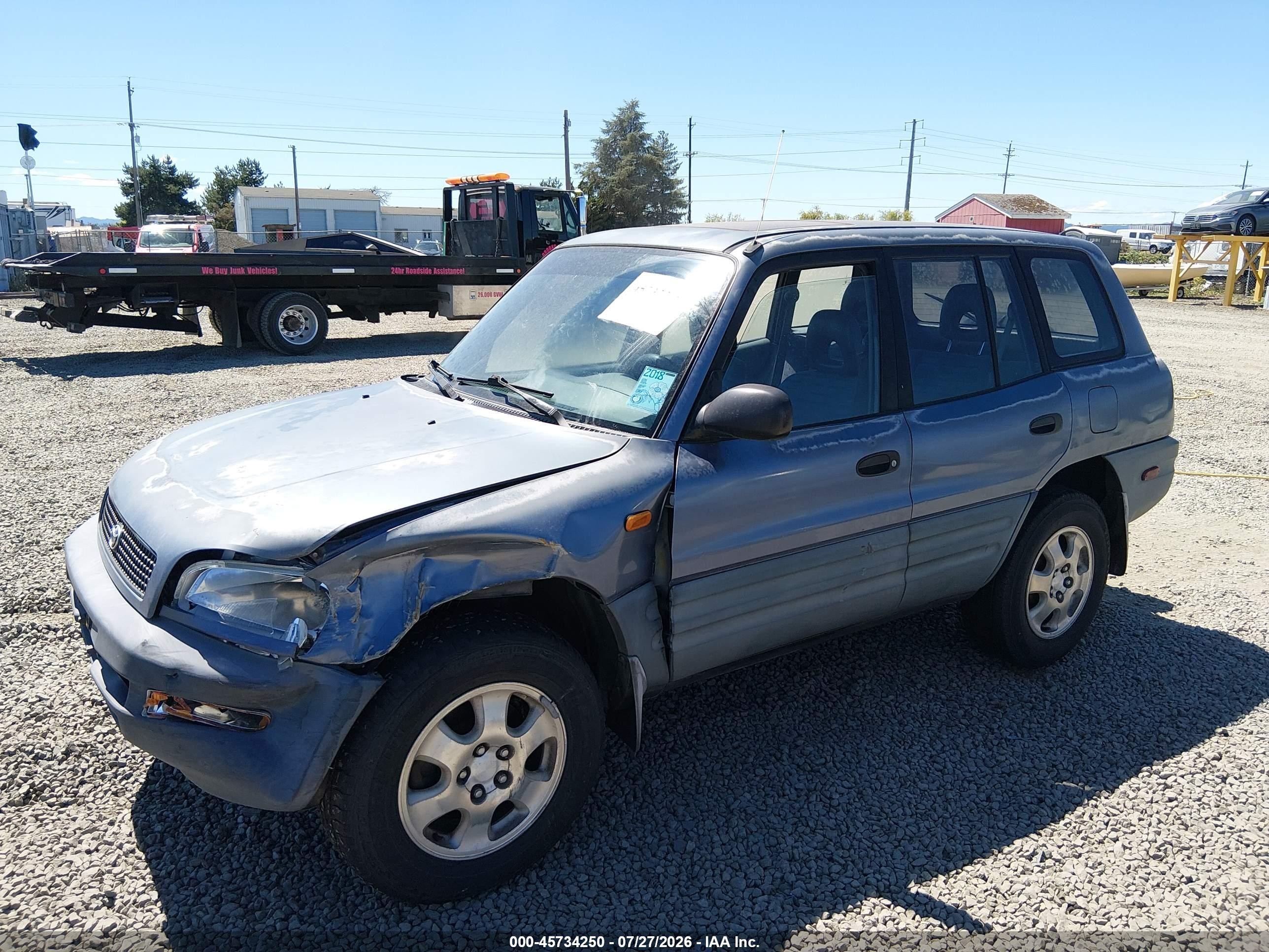1997 Toyota Rav4   Blue vin: JT3HP10V2V7034590