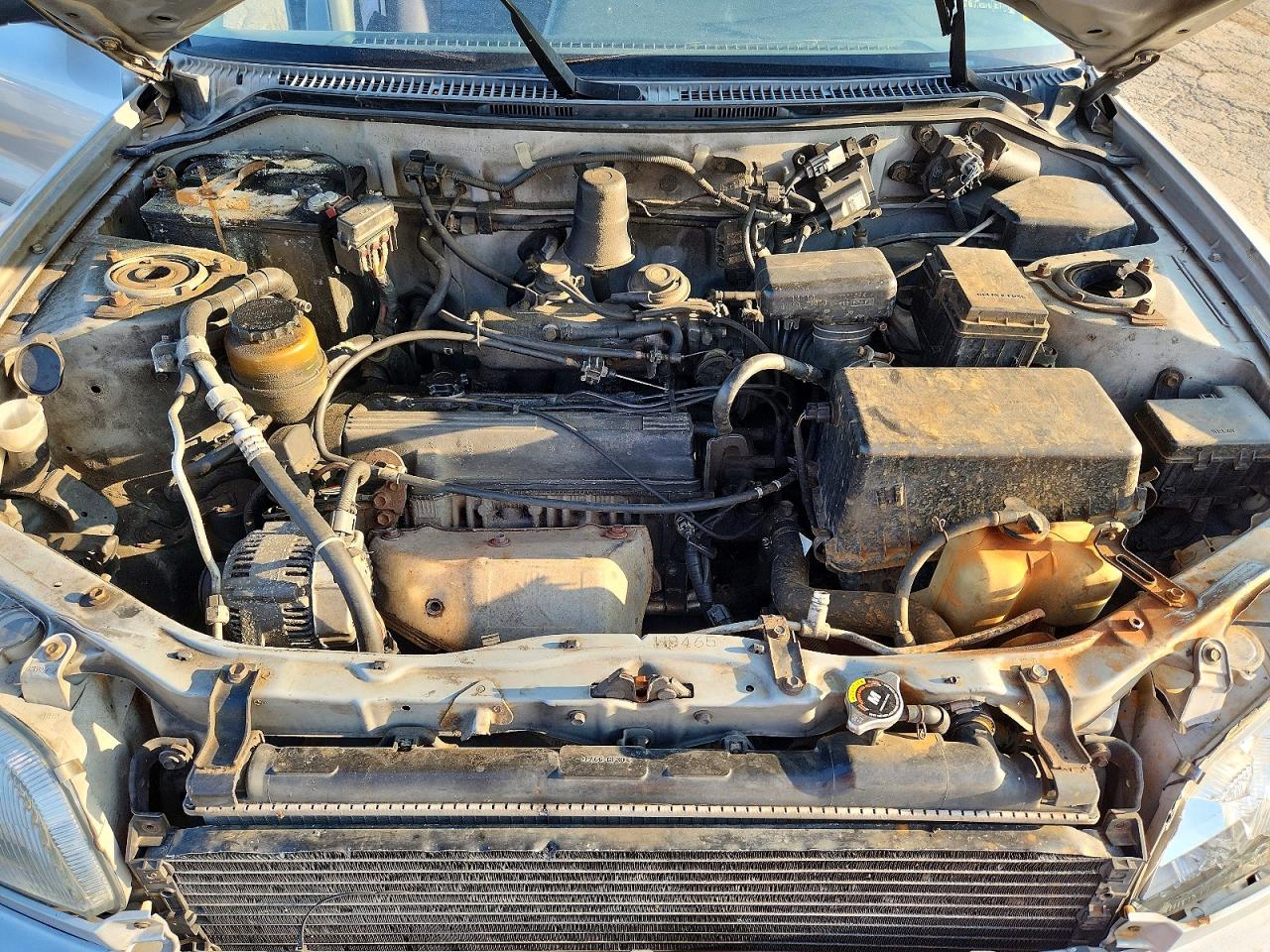 1997 Toyota Rav4 Base Silver vin: JT3HP10V2V7036761