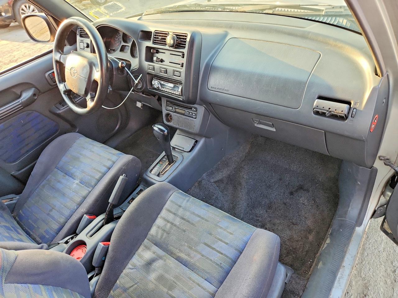 1997 Toyota Rav4 Base Silver vin: JT3HP10V2V7036761