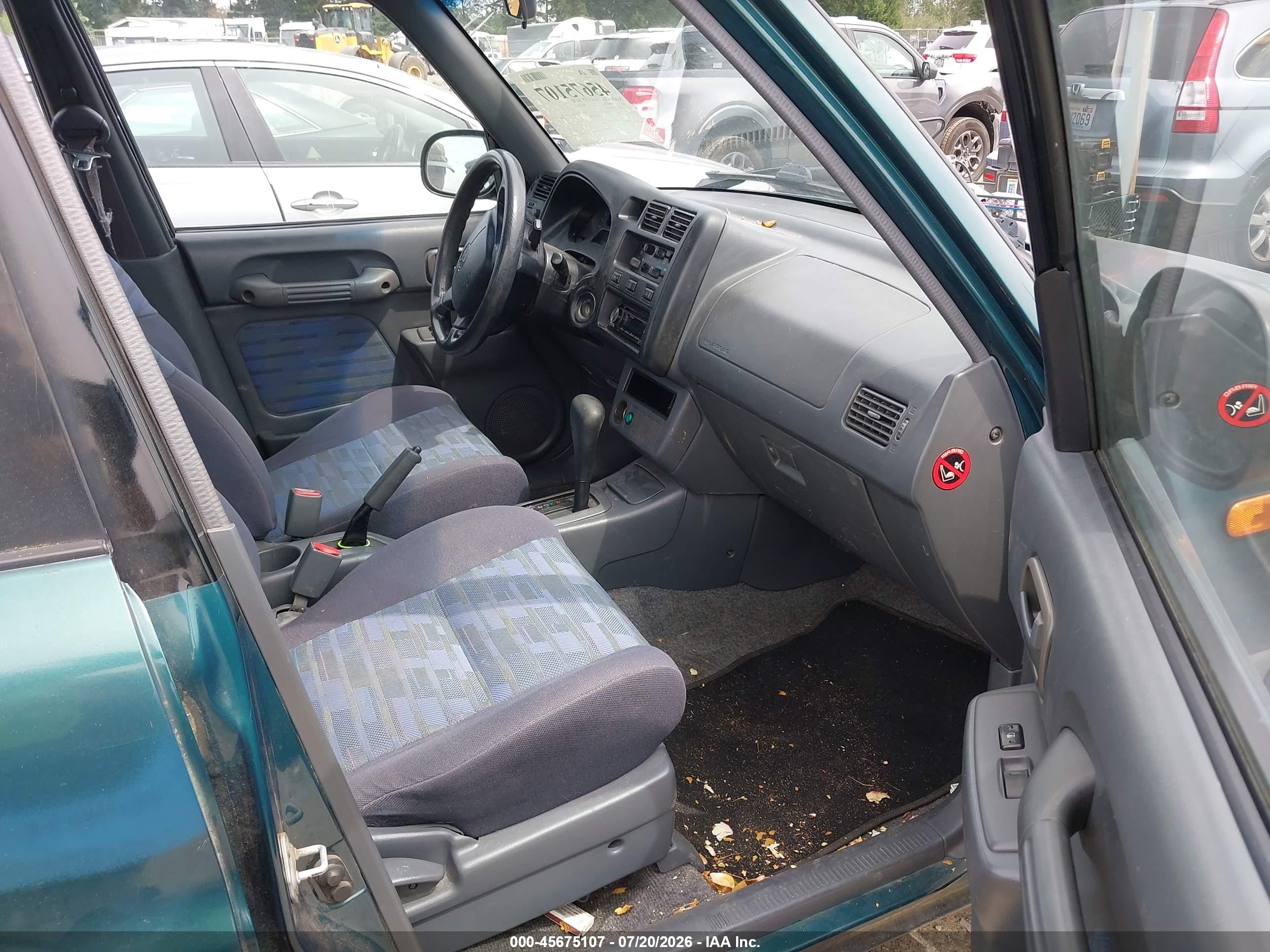 1997 Toyota Rav4   Green vin: JT3HP10V2V7037246