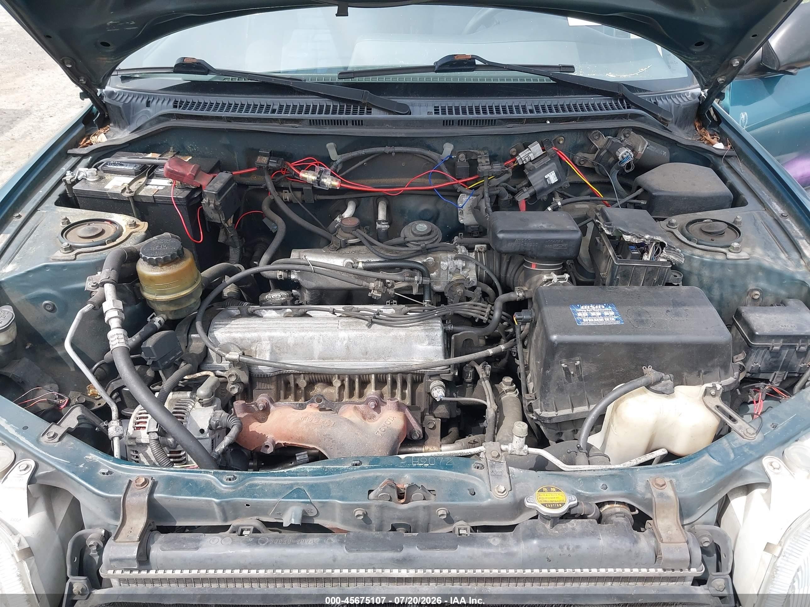 1997 Toyota Rav4   Green vin: JT3HP10V2V7037246
