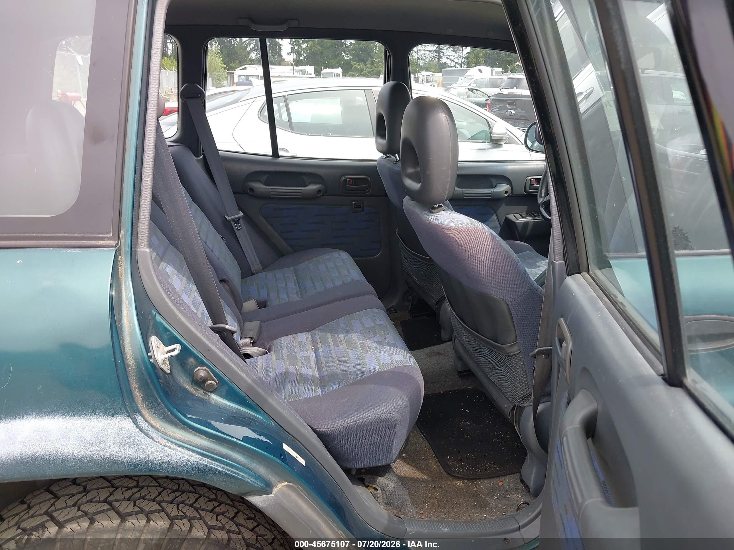 1997 Toyota Rav4   Green vin: JT3HP10V2V7037246