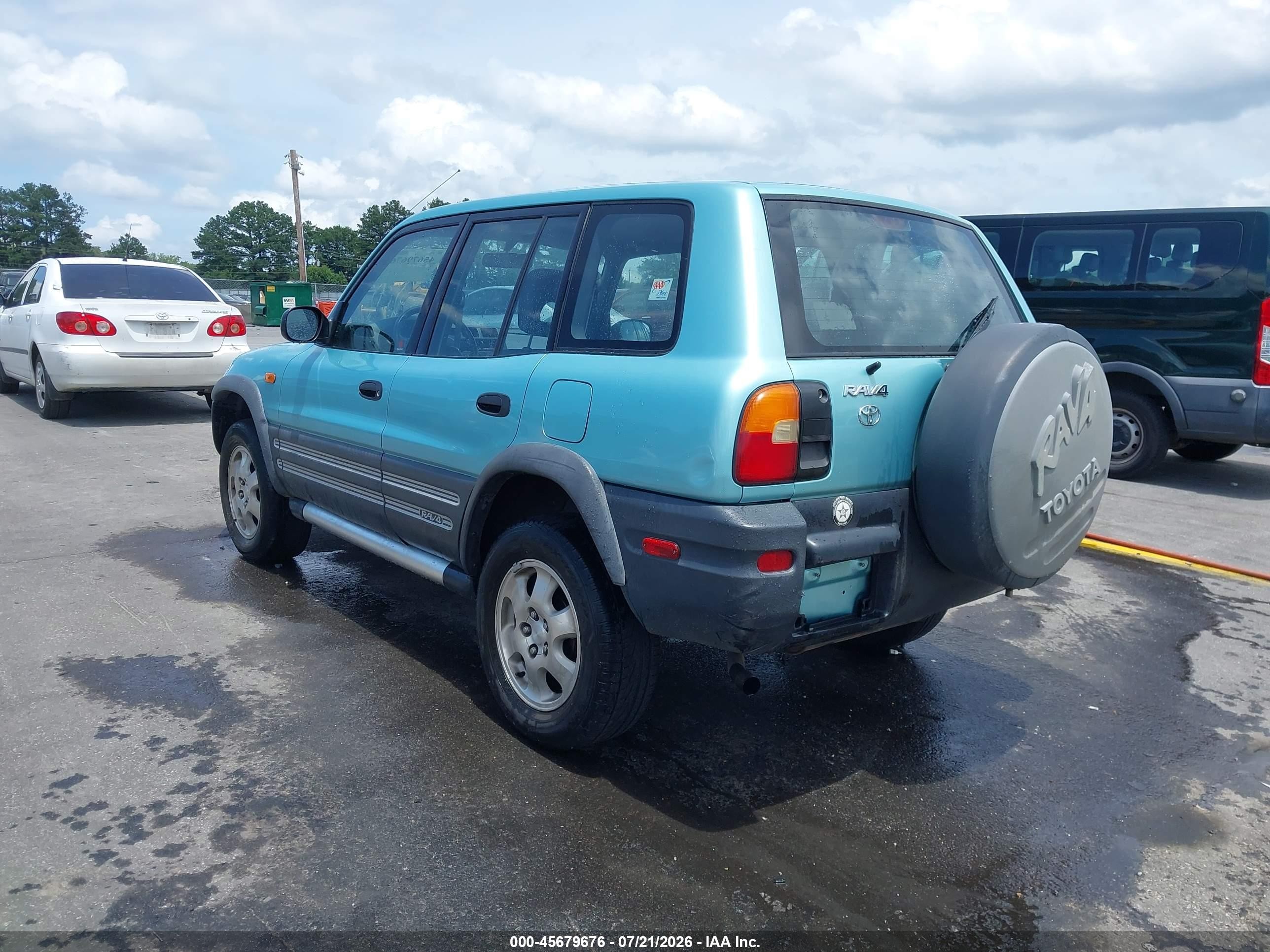 1997 Toyota Rav4   Light Blue vin: JT3HP10V2V7046299