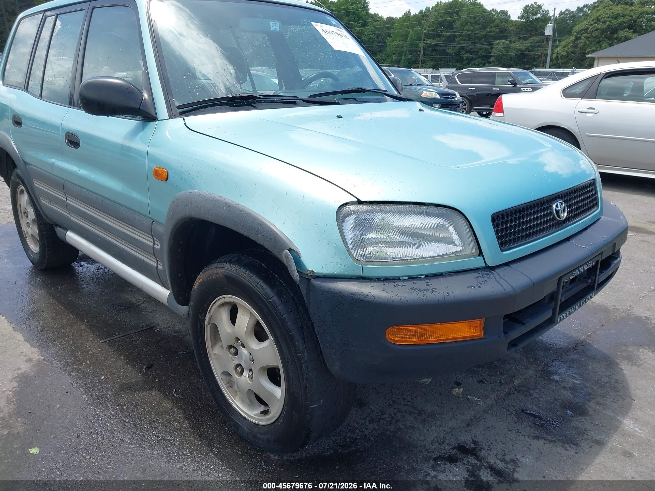 1997 Toyota Rav4   Light Blue vin: JT3HP10V2V7046299