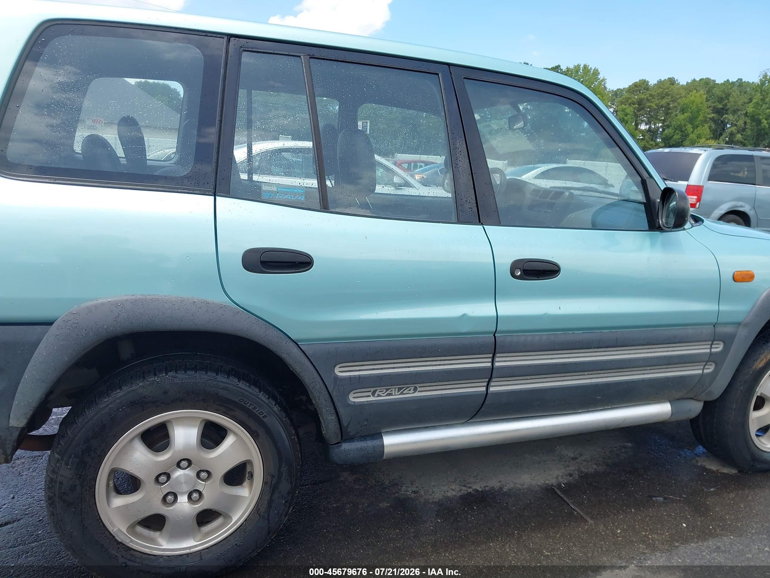 1997 Toyota Rav4   Light Blue vin: JT3HP10V2V7046299