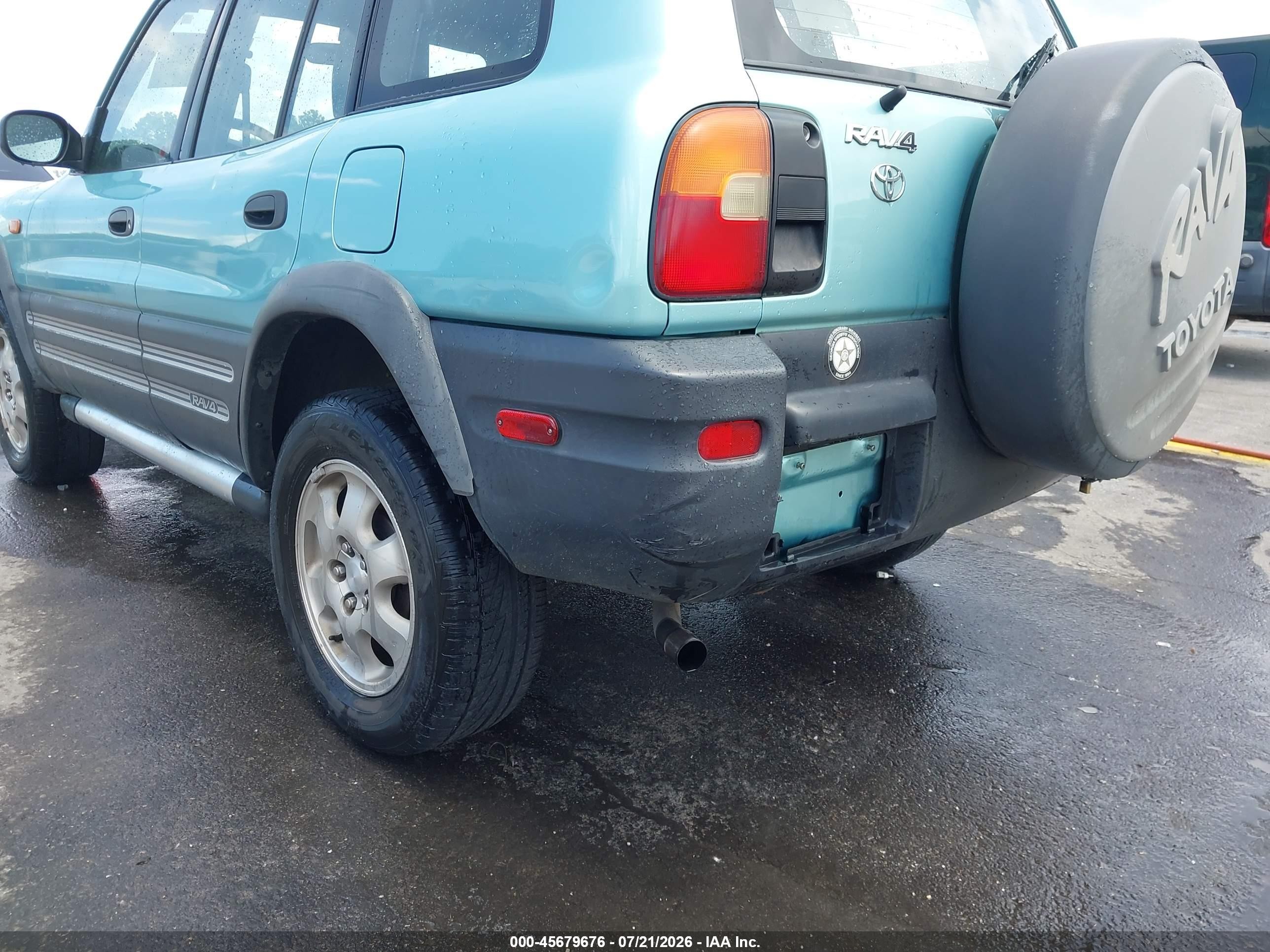 1997 Toyota Rav4   Light Blue vin: JT3HP10V2V7046299