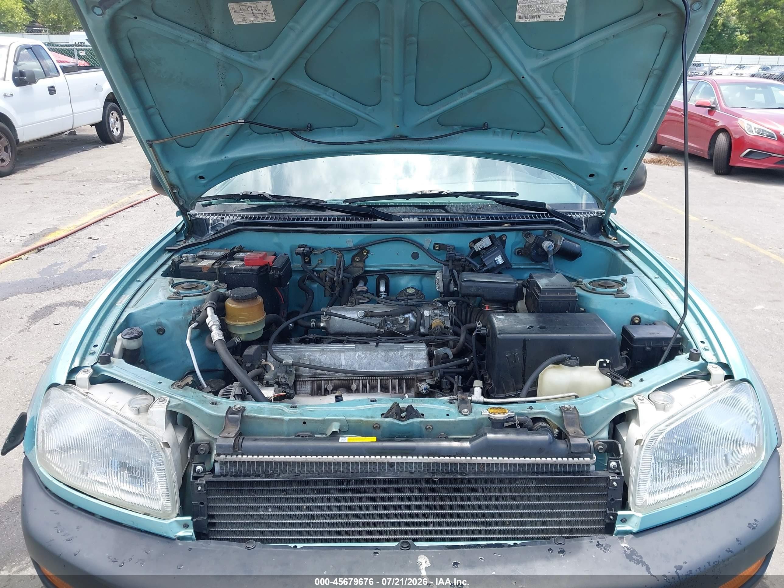 1997 Toyota Rav4   Light Blue vin: JT3HP10V2V7046299