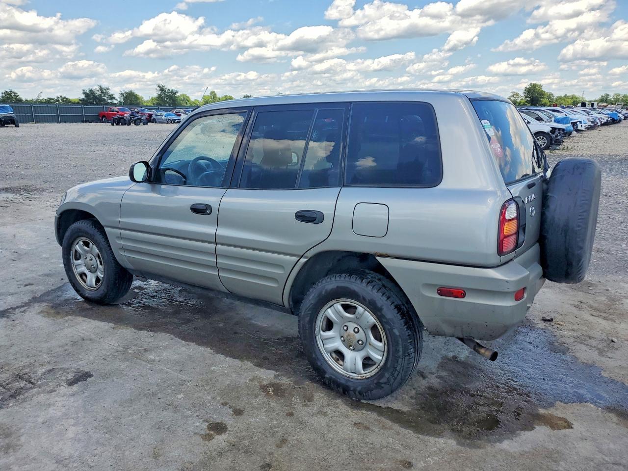 2000 Toyota Rav4 Base Silver vin: JT3HP10V2Y0243163