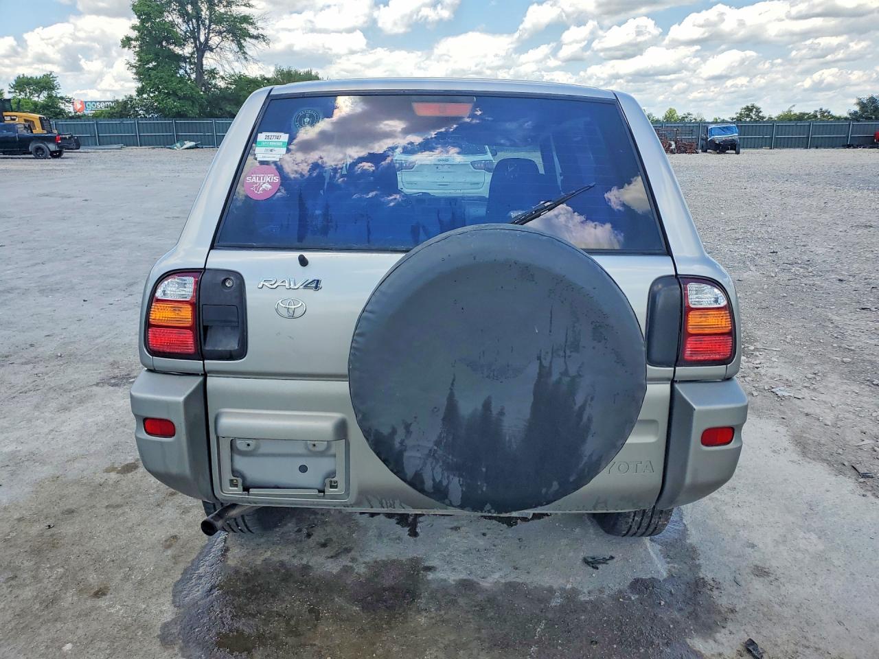 2000 Toyota Rav4 Base Silver vin: JT3HP10V2Y0243163