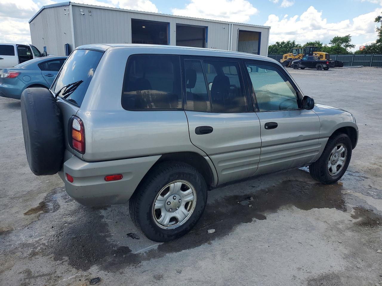 2000 Toyota Rav4 Base Silver vin: JT3HP10V2Y0243163