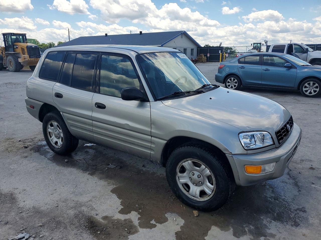 2000 Toyota Rav4 Base Silver vin: JT3HP10V2Y0243163