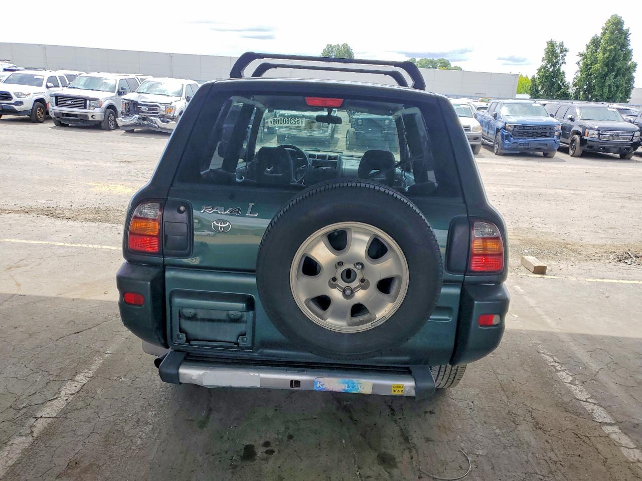 2000 Toyota Rav4 Base Зеленый vin: JT3HP10V2Y7168987