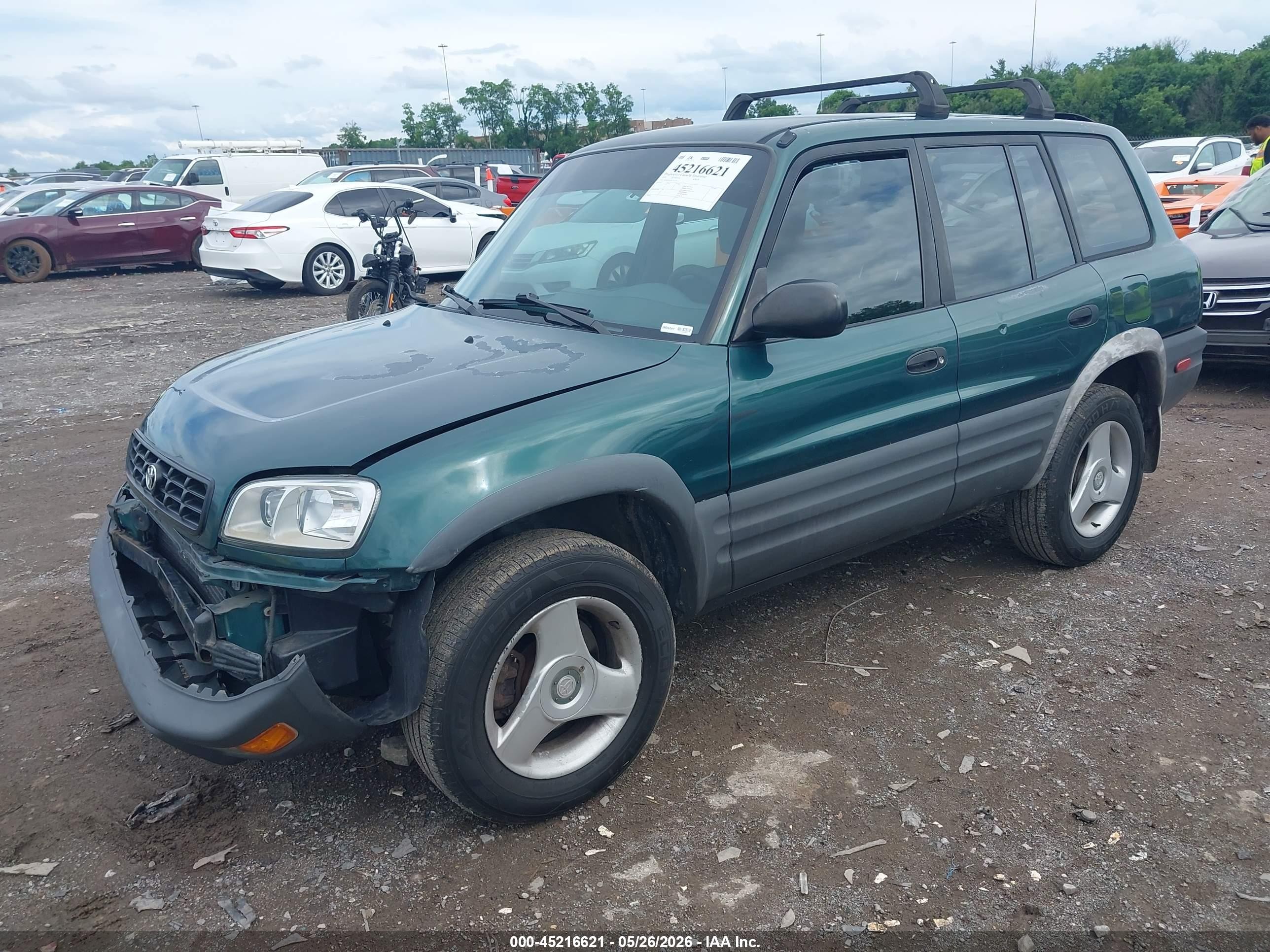 1999 Toyota Rav4   Green vin: JT3HP10V3X7111759