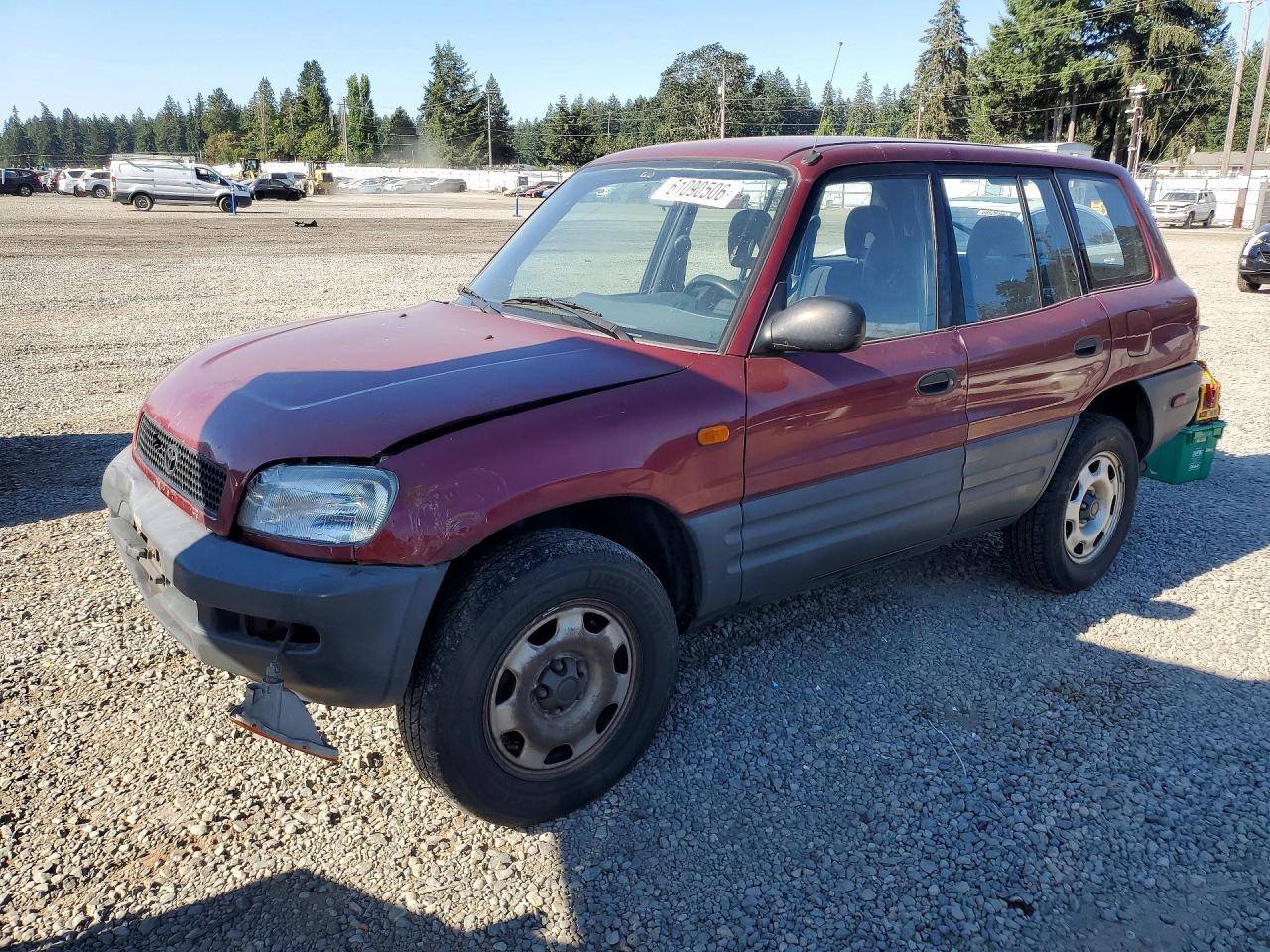 1997 Toyota Rav4 Base Maroon vin: JT3HP10V4V7066800