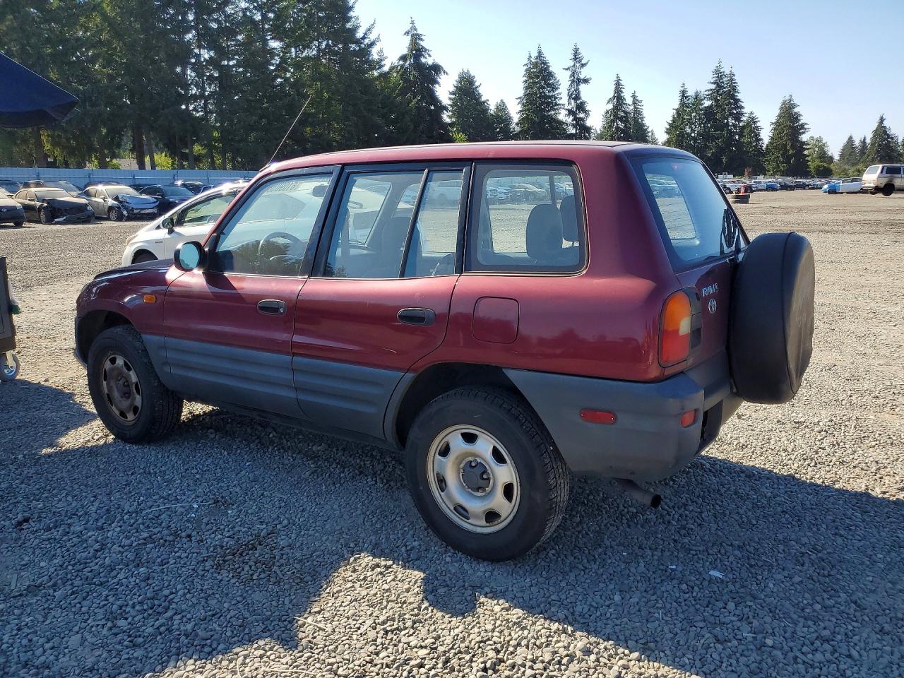 1997 Toyota Rav4 Base Maroon vin: JT3HP10V4V7066800
