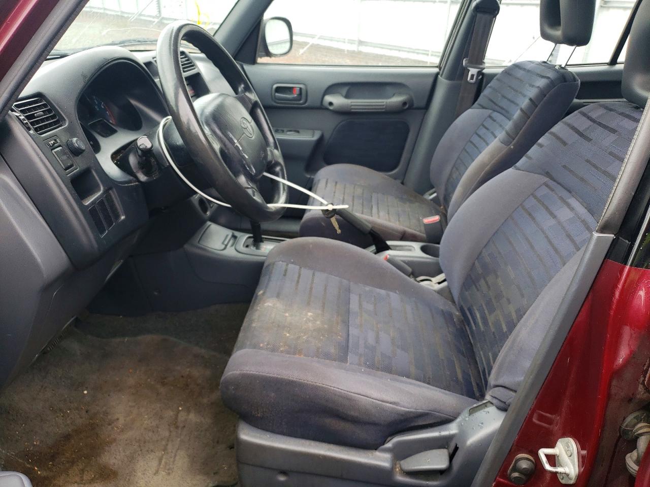 1997 Toyota Rav4 Base Maroon vin: JT3HP10V4V7066800