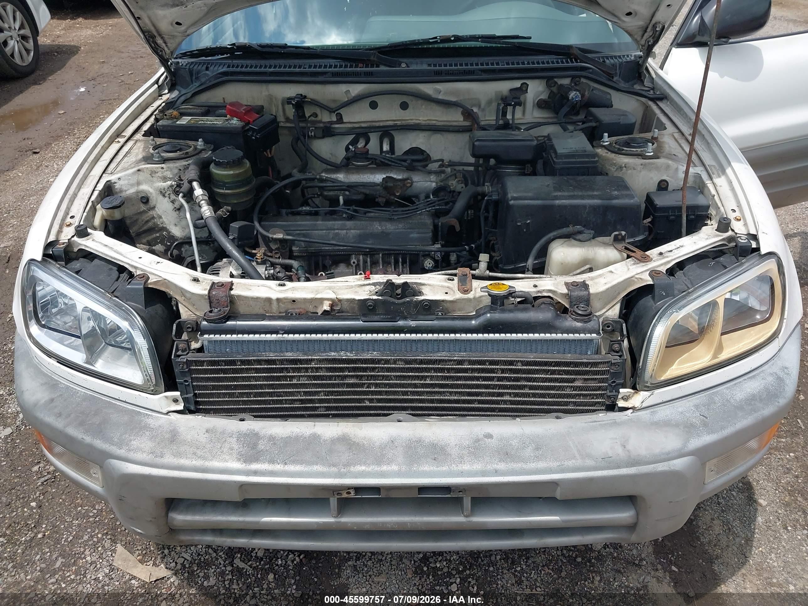 1998 Toyota Rav4   White vin: JT3HP10V4W0177731