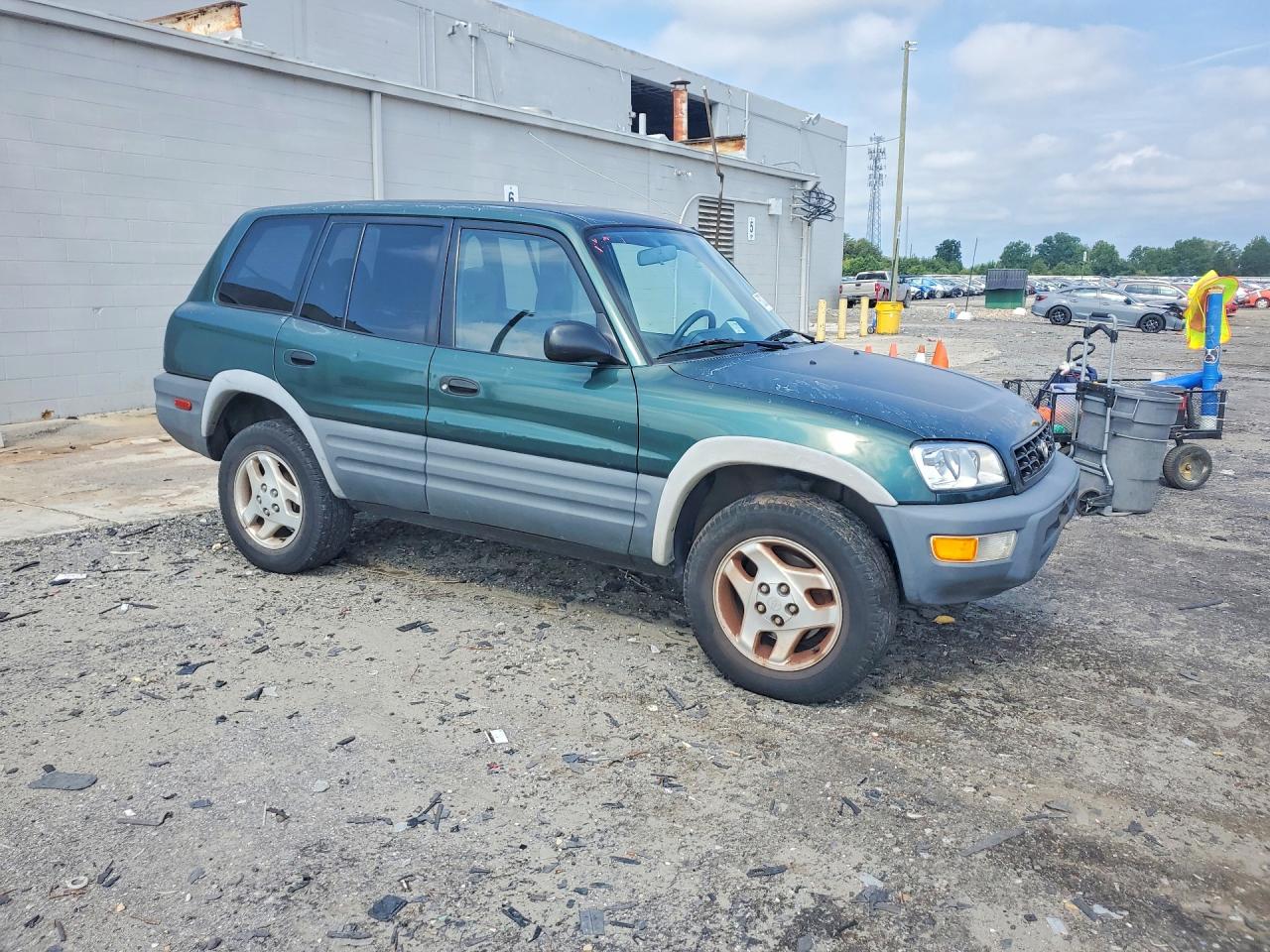1999 Toyota Rav4 Base Green vin: JT3HP10V4X7126951