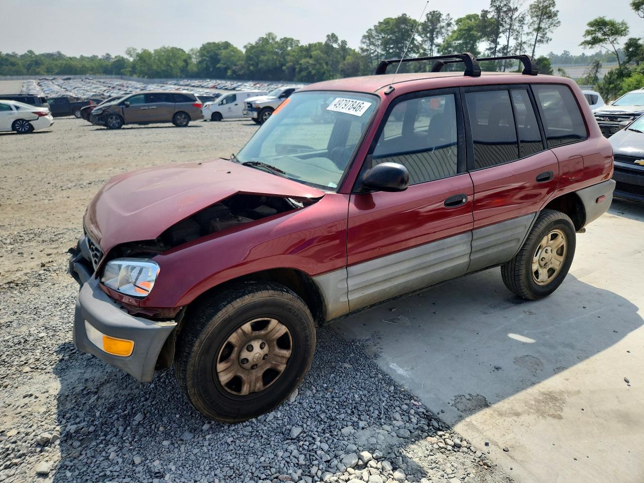 1999 Toyota Rav4 Base Бордовый vin: JT3HP10V4X7131602