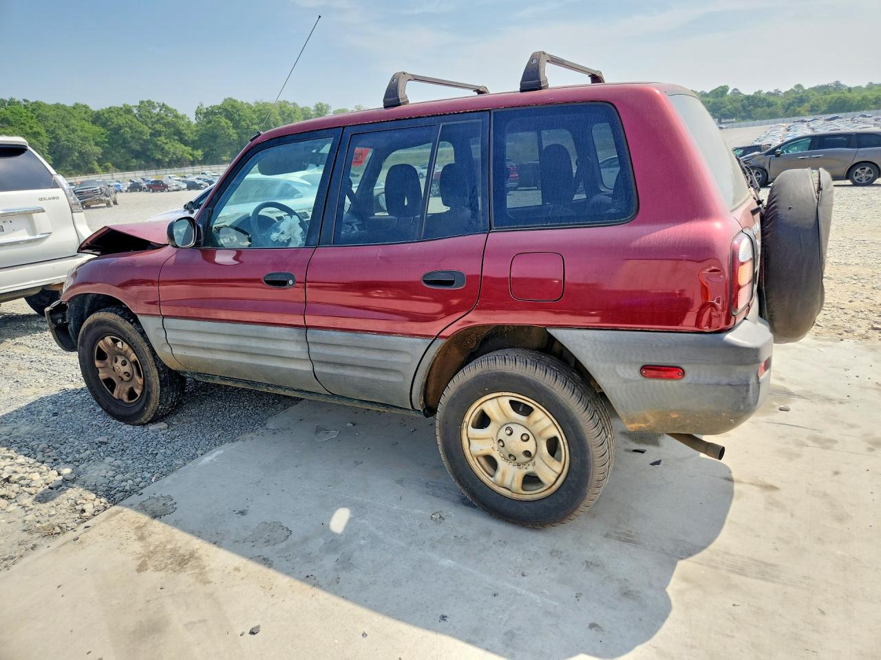 1999 Toyota Rav4 Base Бордовый vin: JT3HP10V4X7131602