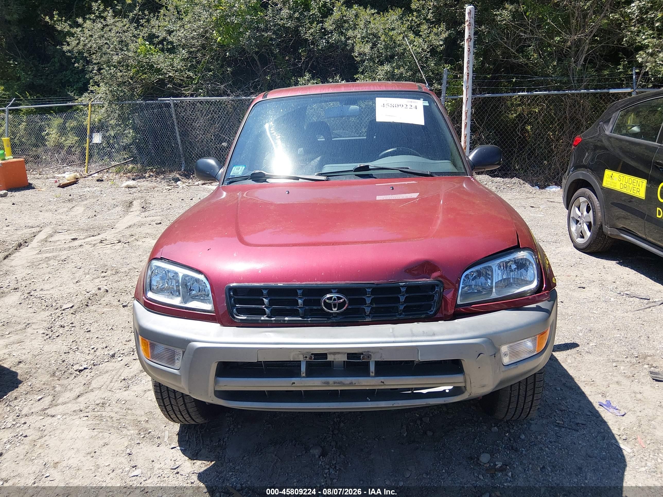 2000 Toyota Rav4   Maroon vin: JT3HP10V4Y0234593