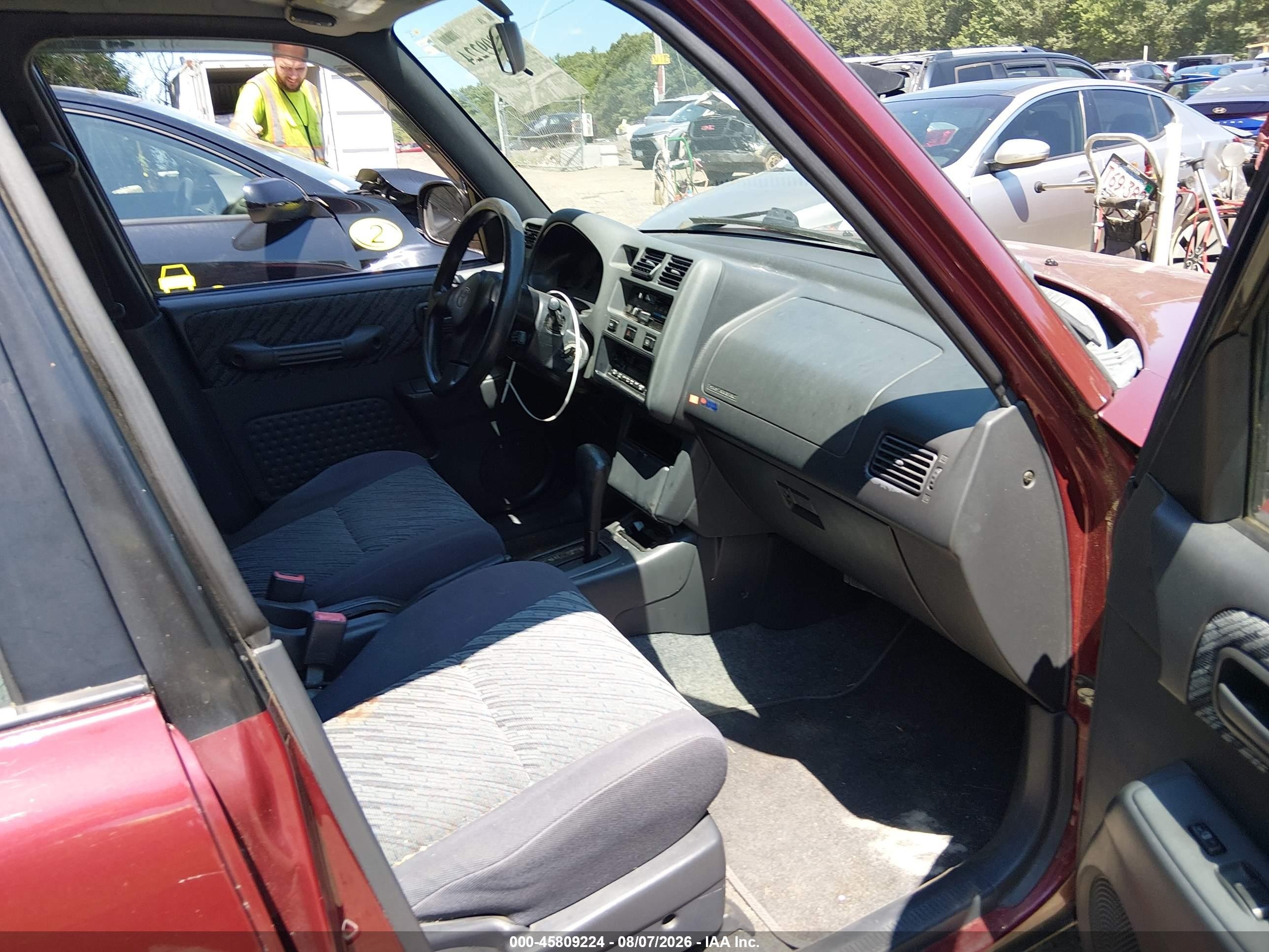 2000 Toyota Rav4   Maroon vin: JT3HP10V4Y0234593