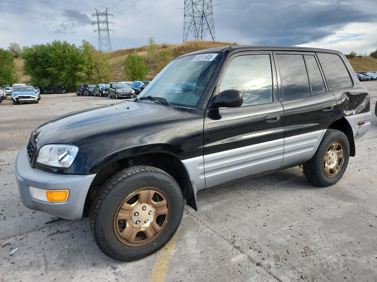 2000 Toyota Rav4 Black vin: JT3HP10V4Y0240538